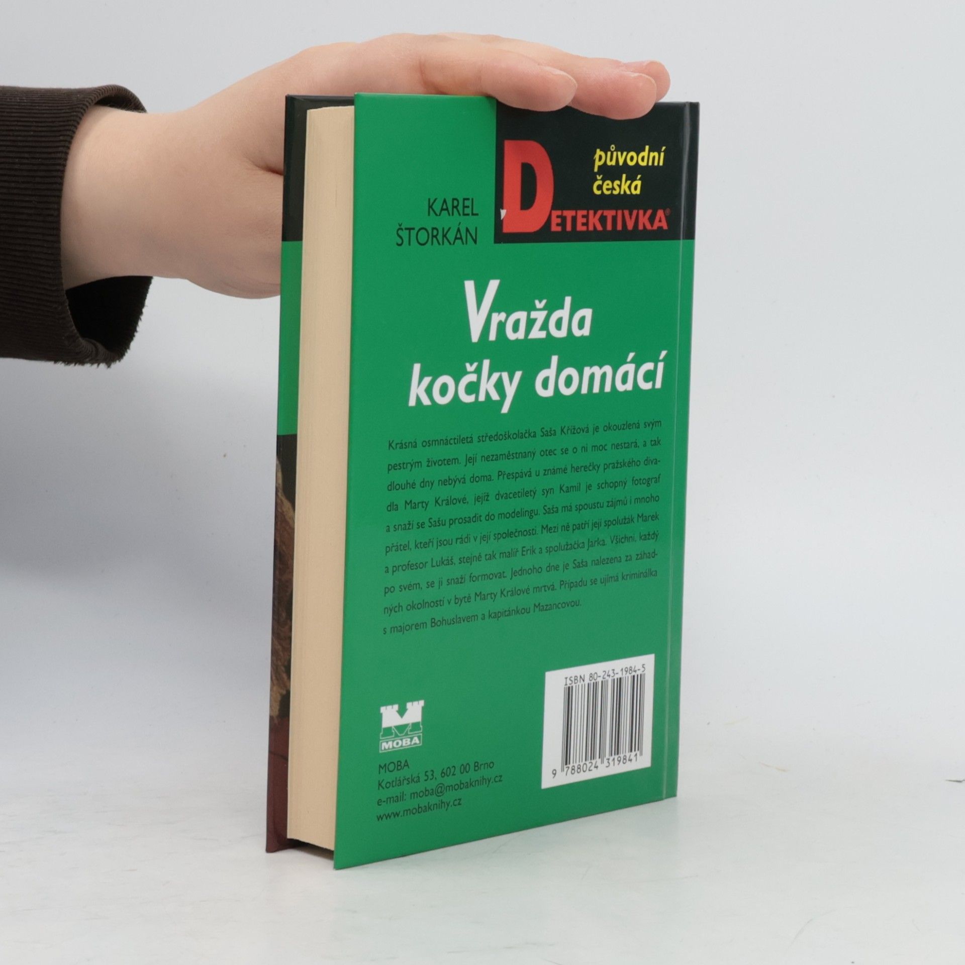 Karel Štorkán Vražda kočky domácí