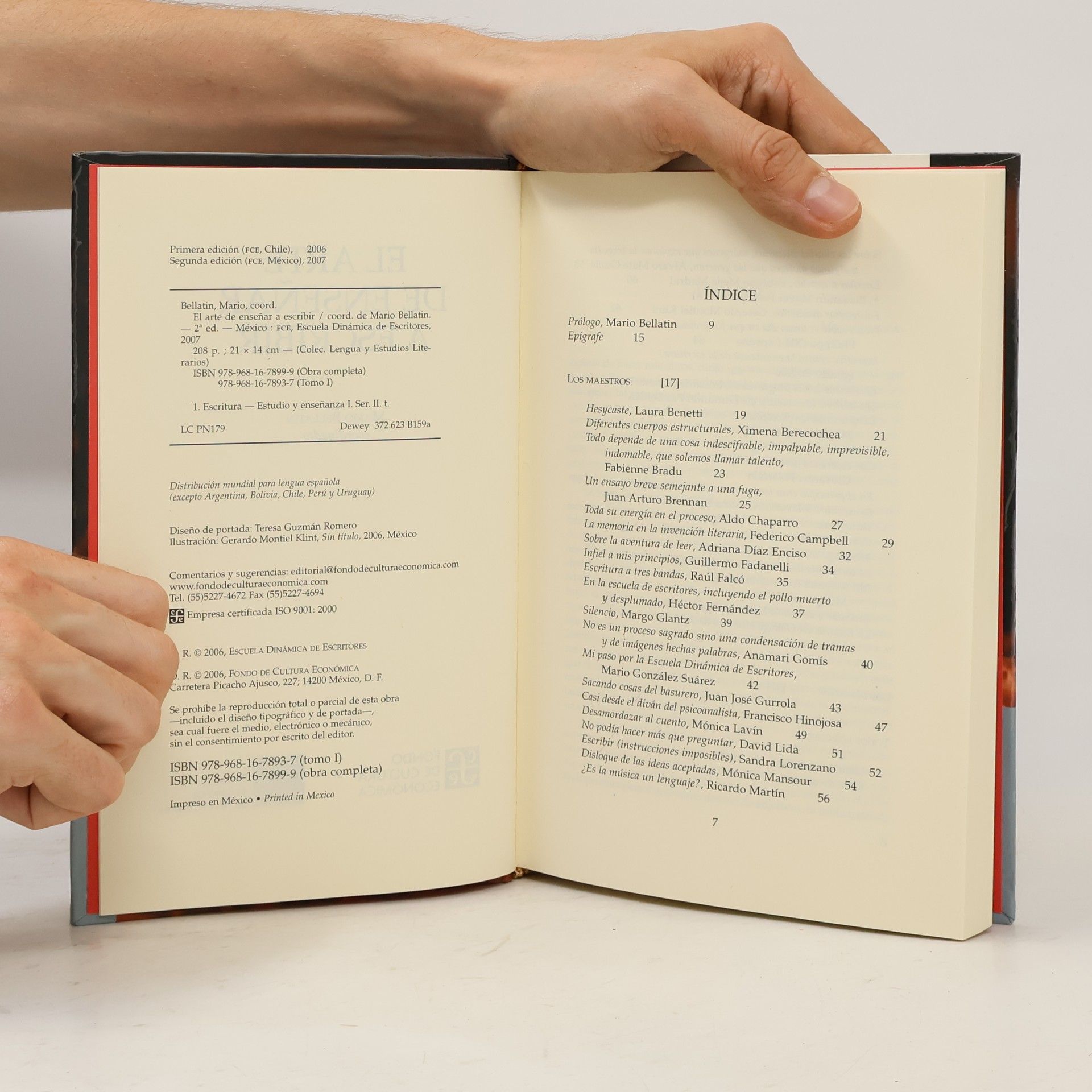 Mario Bellatin Lengua y Estudios Literarios - 1: El arte de enseñar a escribir