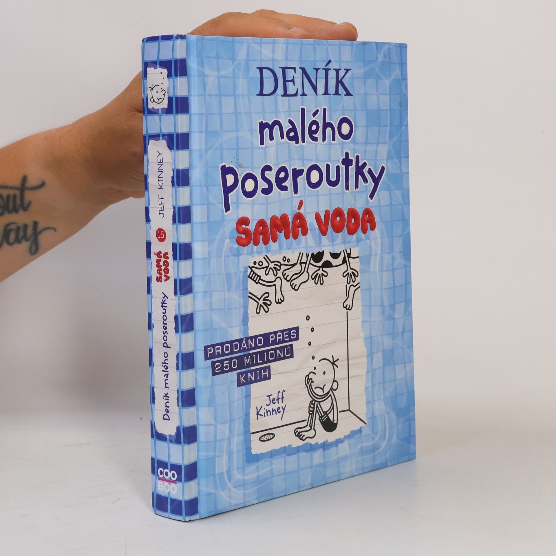 Jeff Kinney Deník malého poseroutky 15. Samá voda