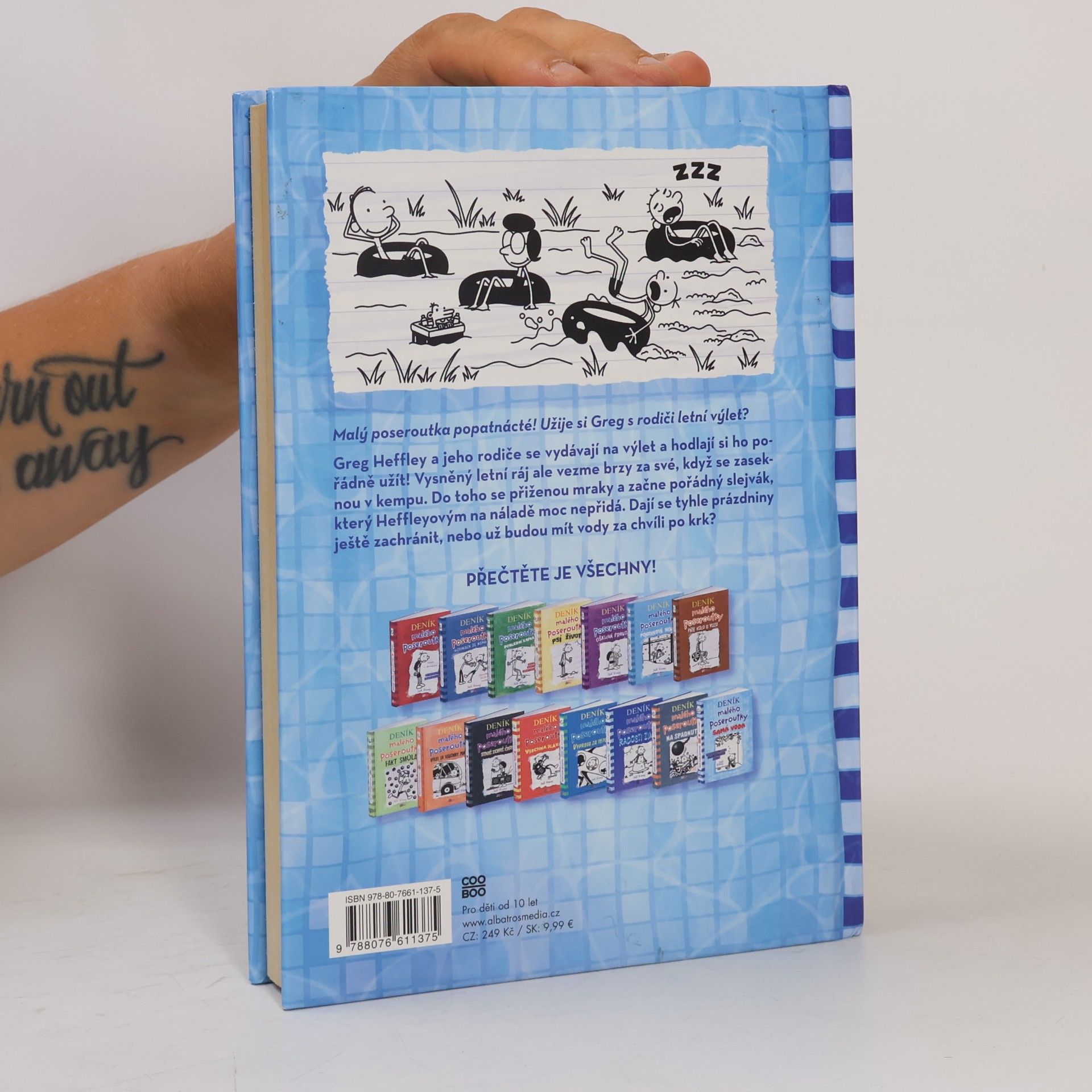 Jeff Kinney Deník malého poseroutky 15. Samá voda