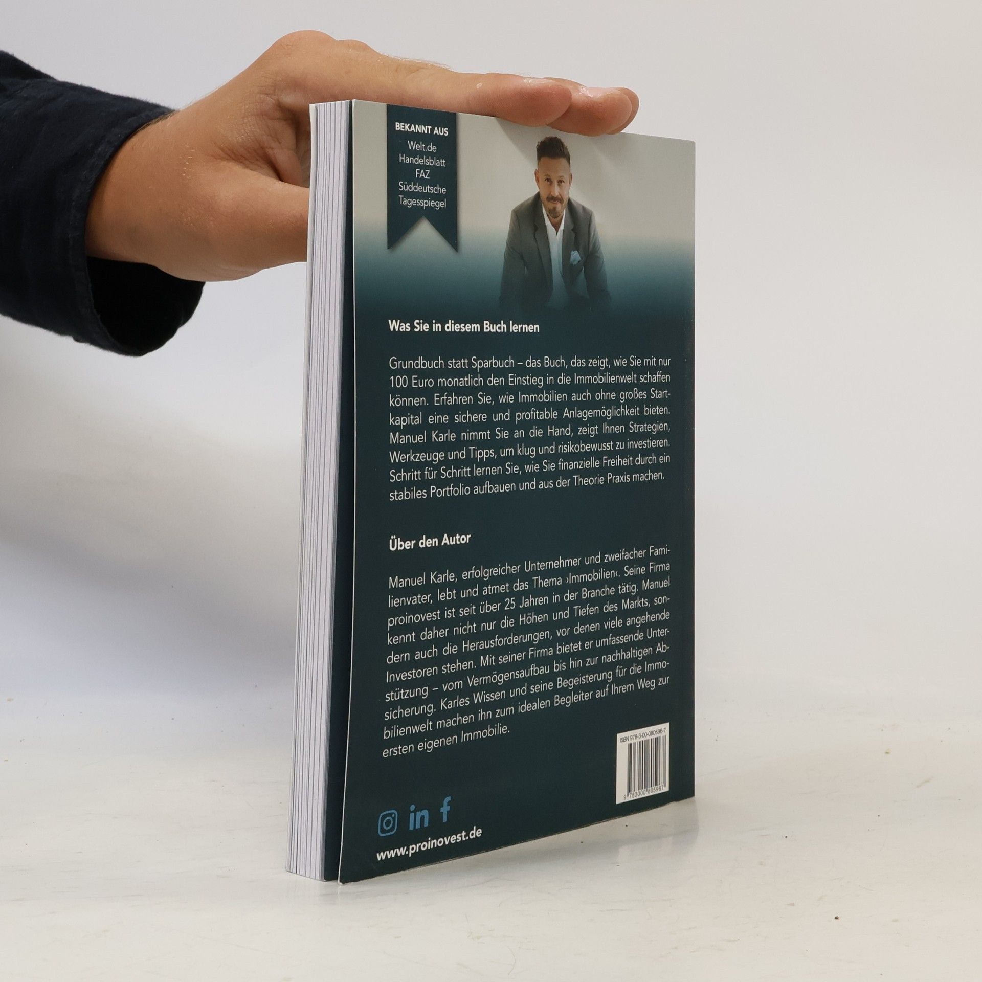 Manuela Studer-Karlen Grundbuch statt Sparbuch