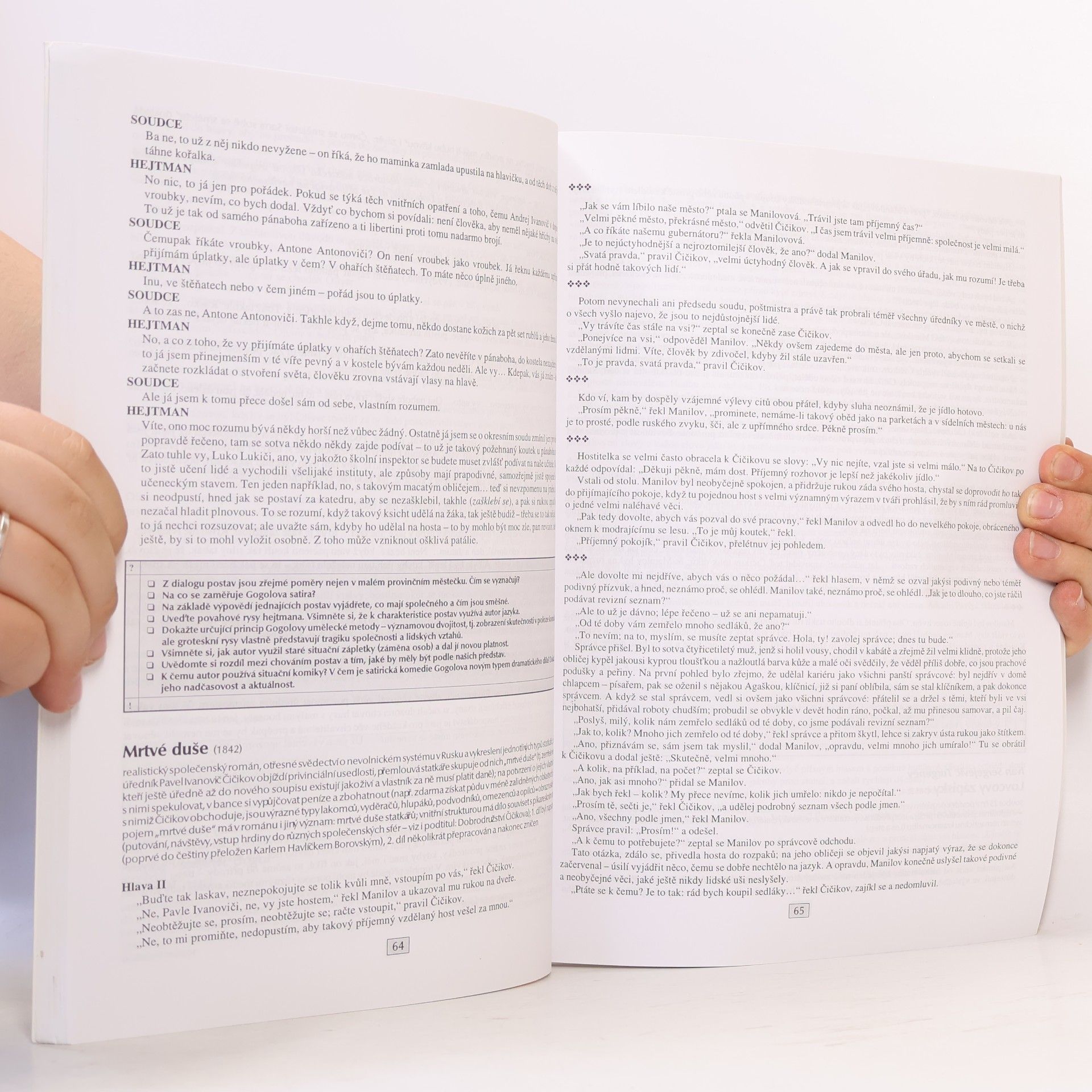 Marie Sochrová Čítanka k Literatuře v kostce II.