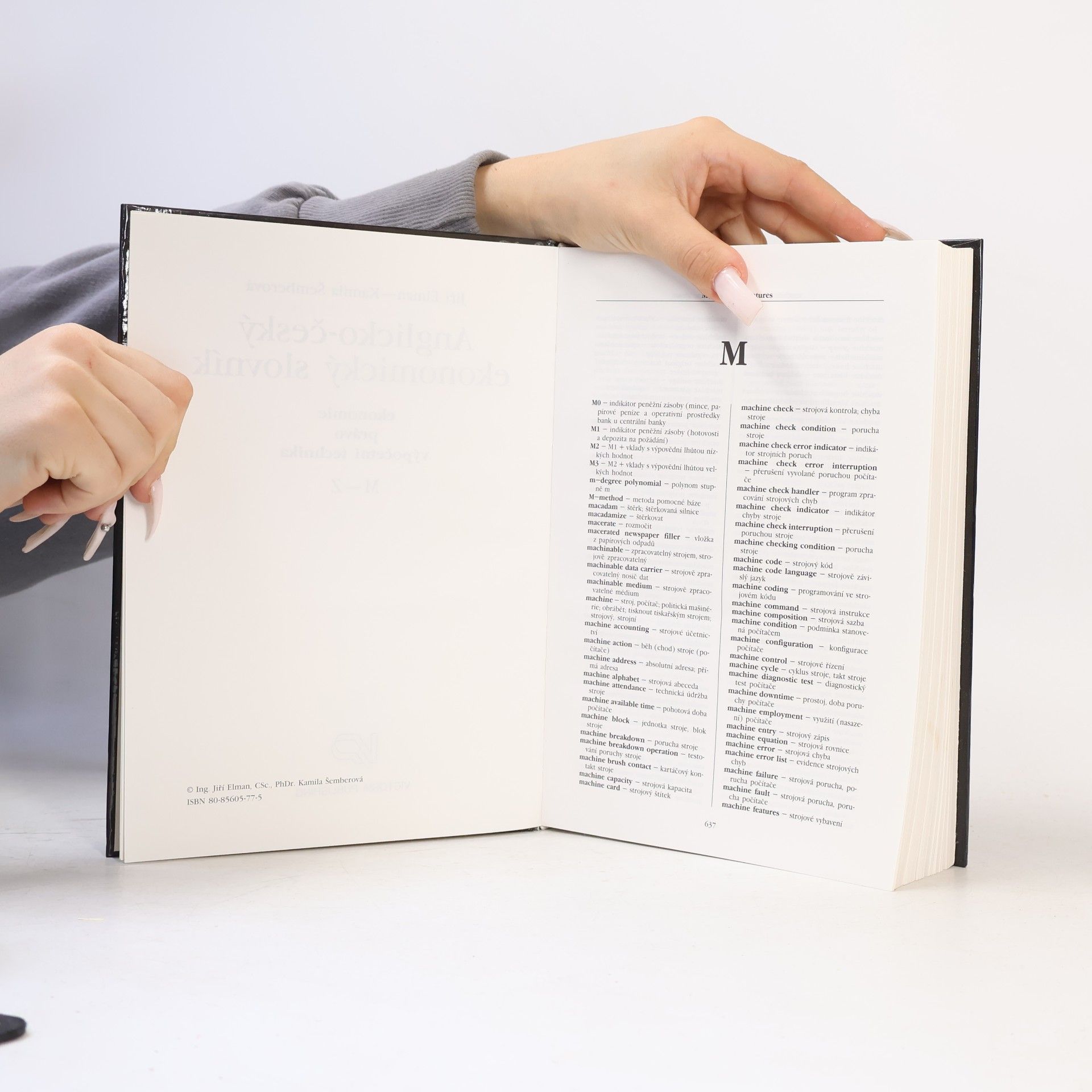 Autorenkollektiv Anglicko-český ekonomický slovník M-Z