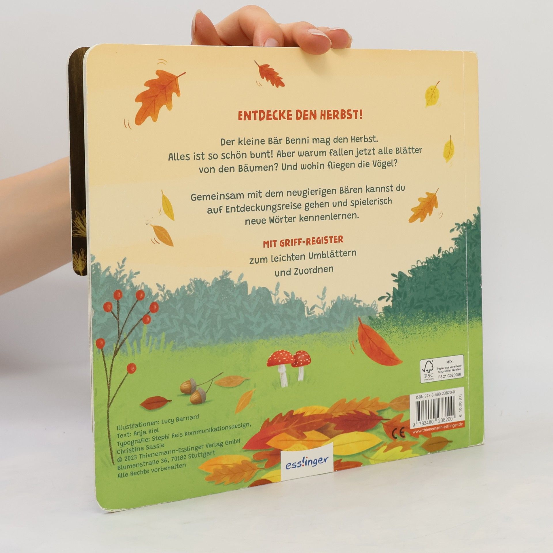 Anja Kiel Mein erstes Jahreszeitenbuch: Benni, der kleine Bär