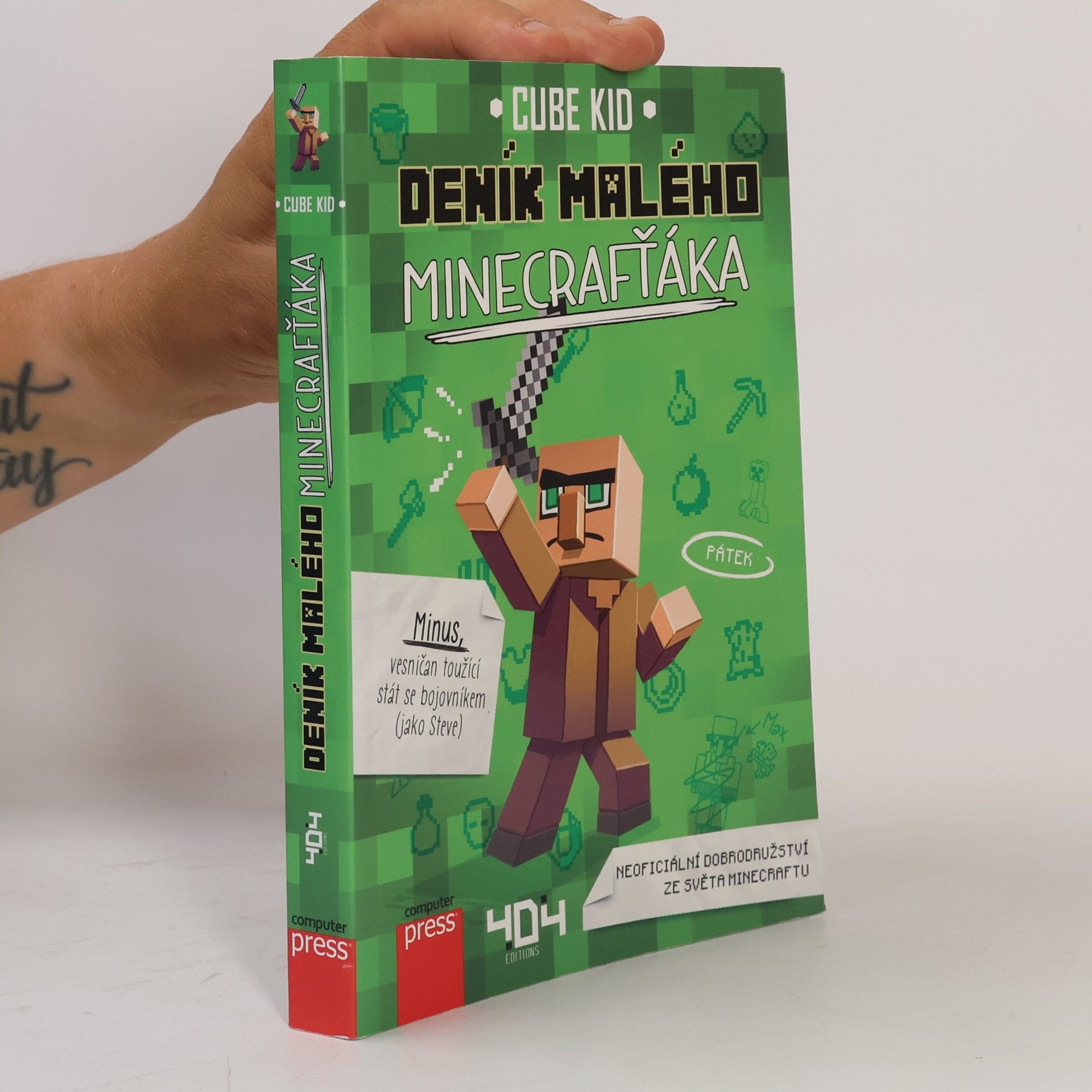 Cube Kid Deník malého Minecrafťáka
