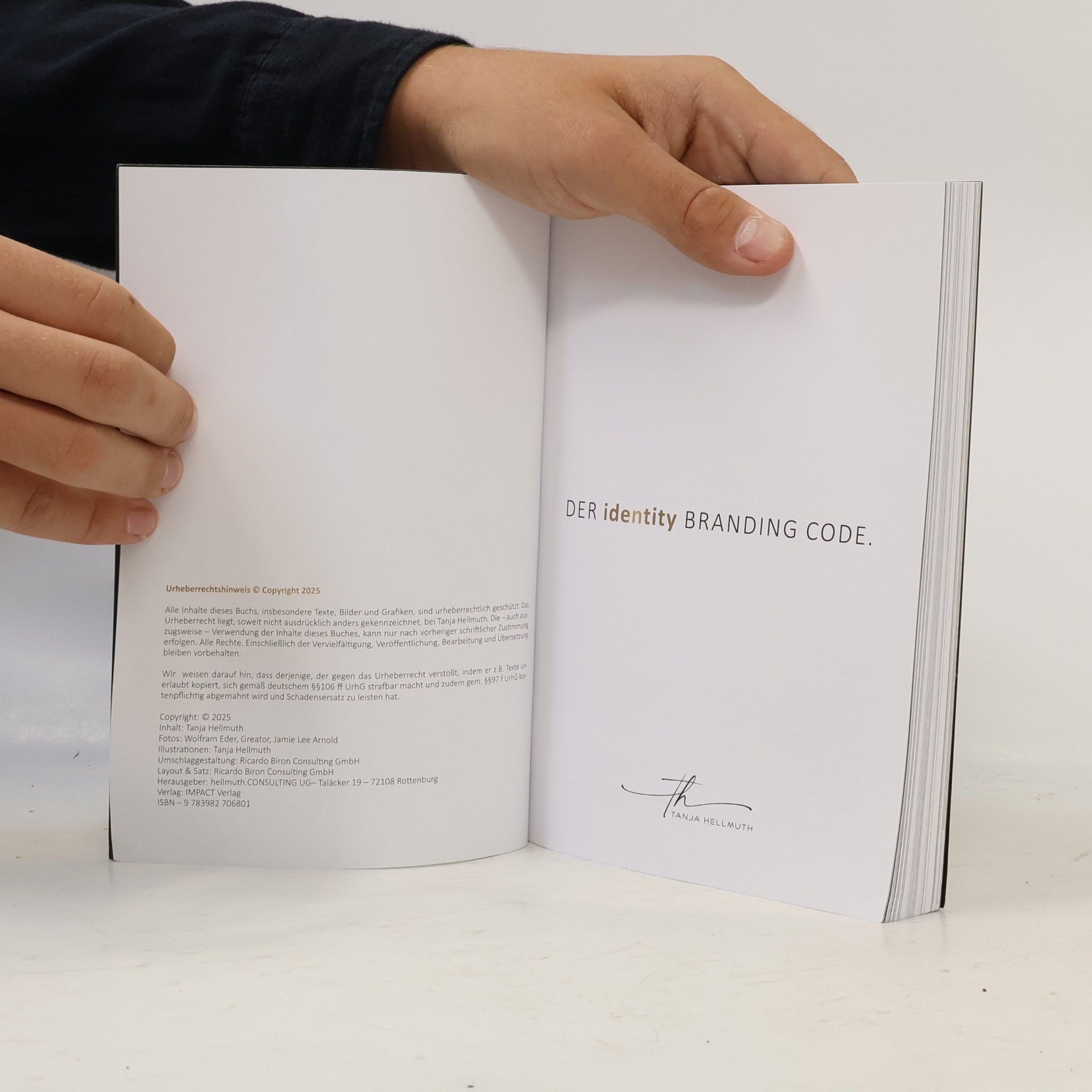 Tanja Hellmuth Der Identity Branding Code
