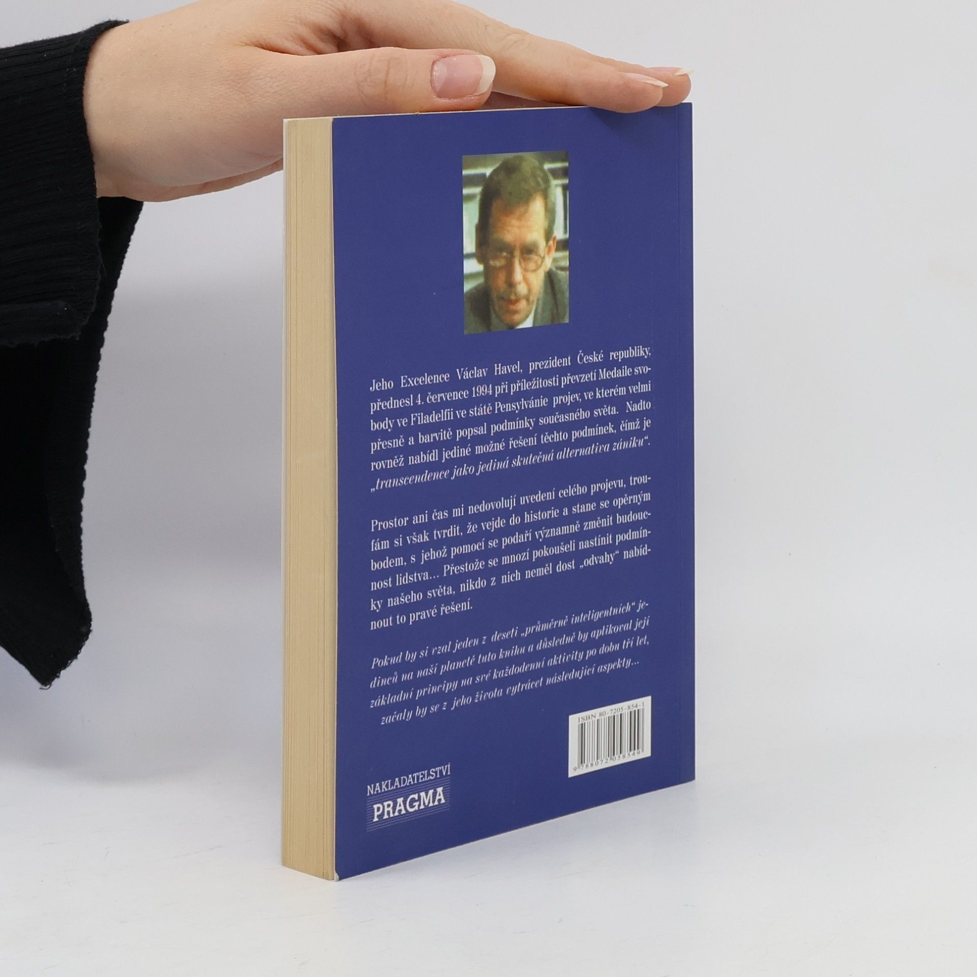 Barr Jean Transcendence sebe samého je způsob života