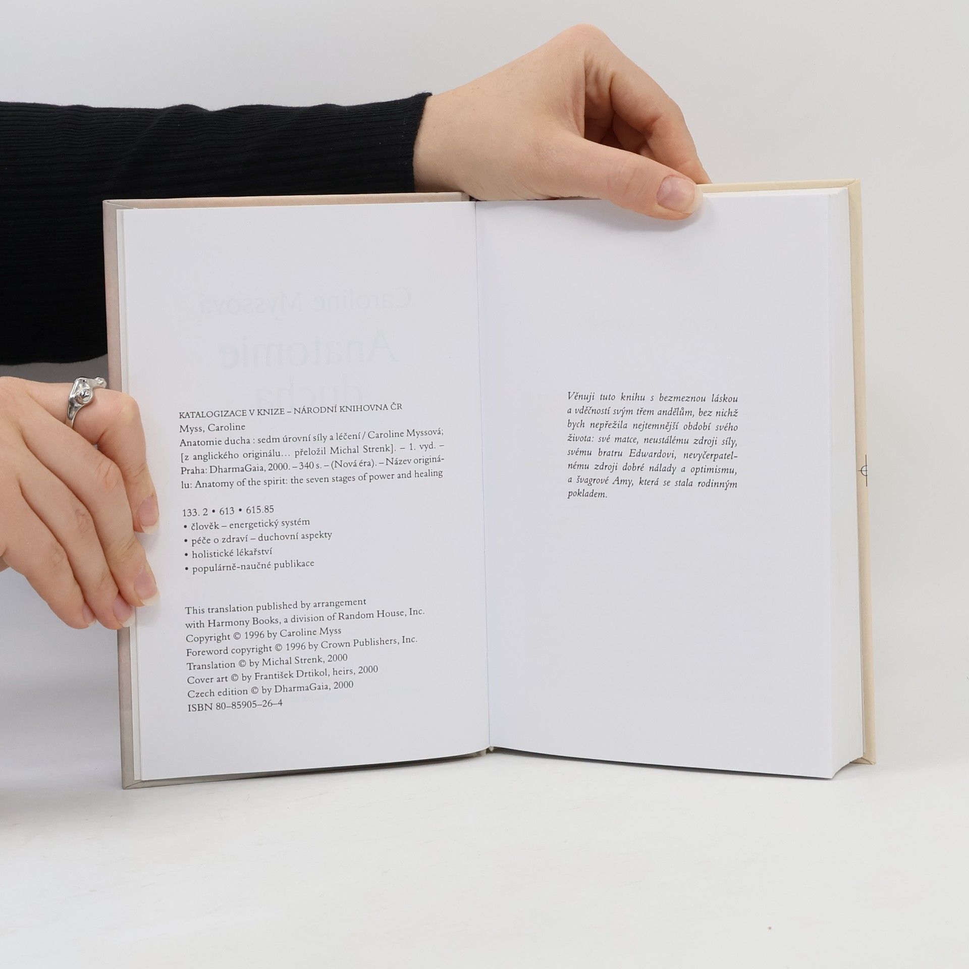Caroline Myss Anatomie ducha