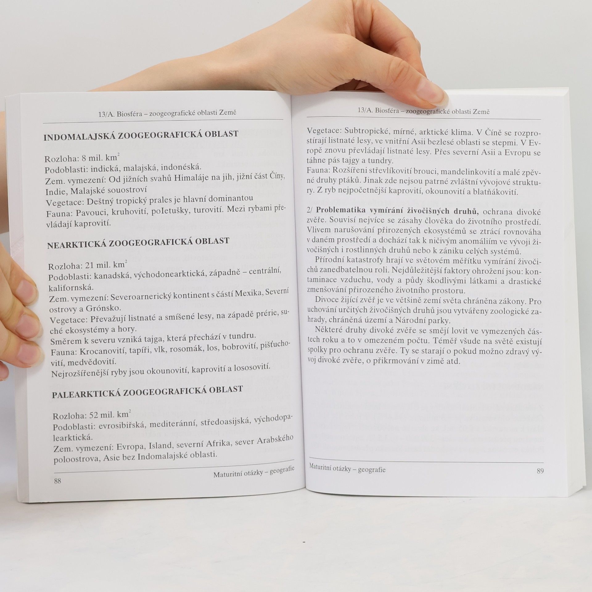 Jitka Mudrychová Maturitní otázky - geografie : 25 podrobně zpracovaných témat
