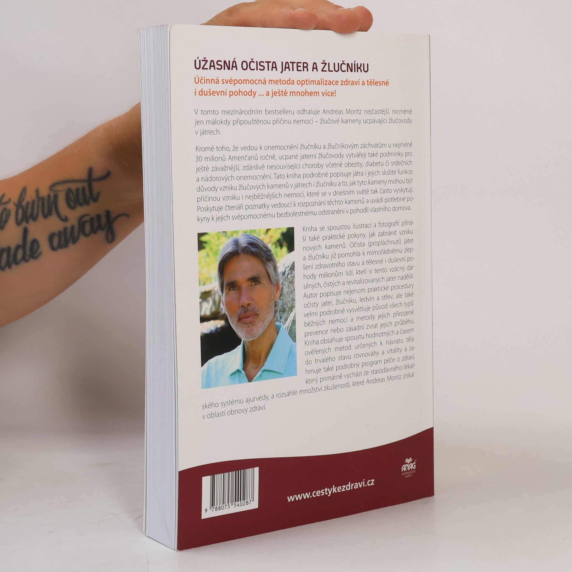 Andreas Moritz Úžasná očista jater a žlučníku