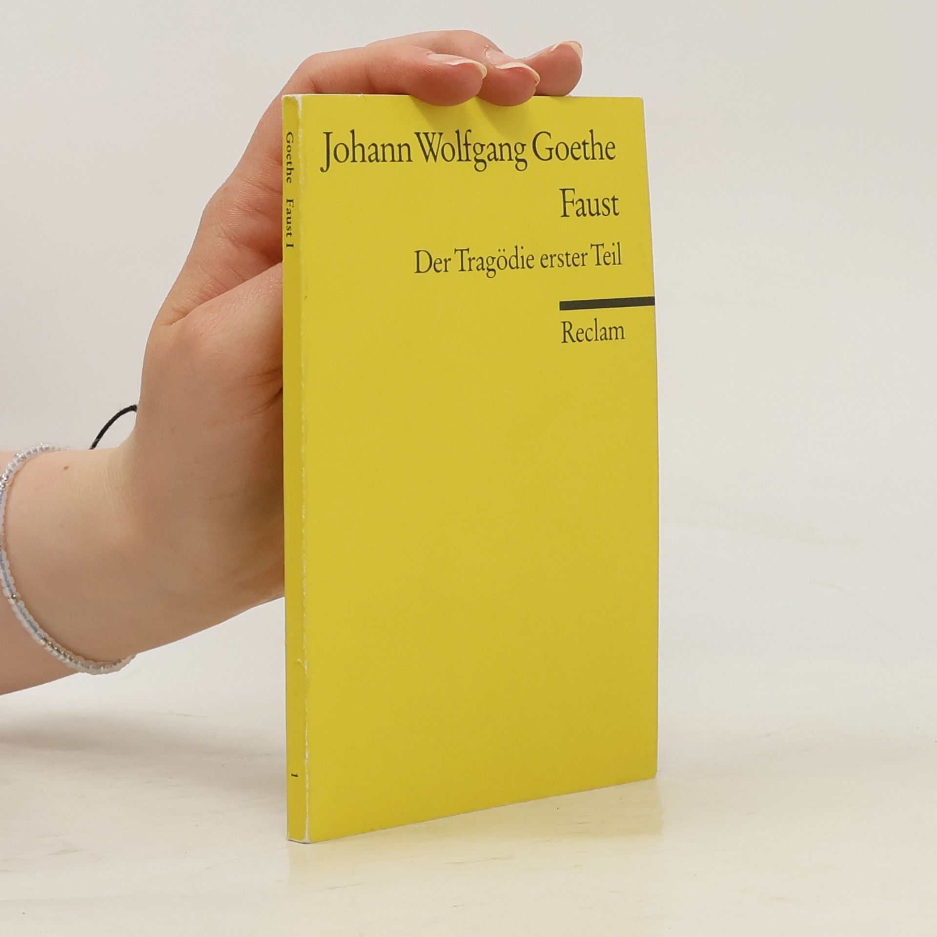 Johann Wolfgang von Goethe Faust : der Tragödie Erster teil