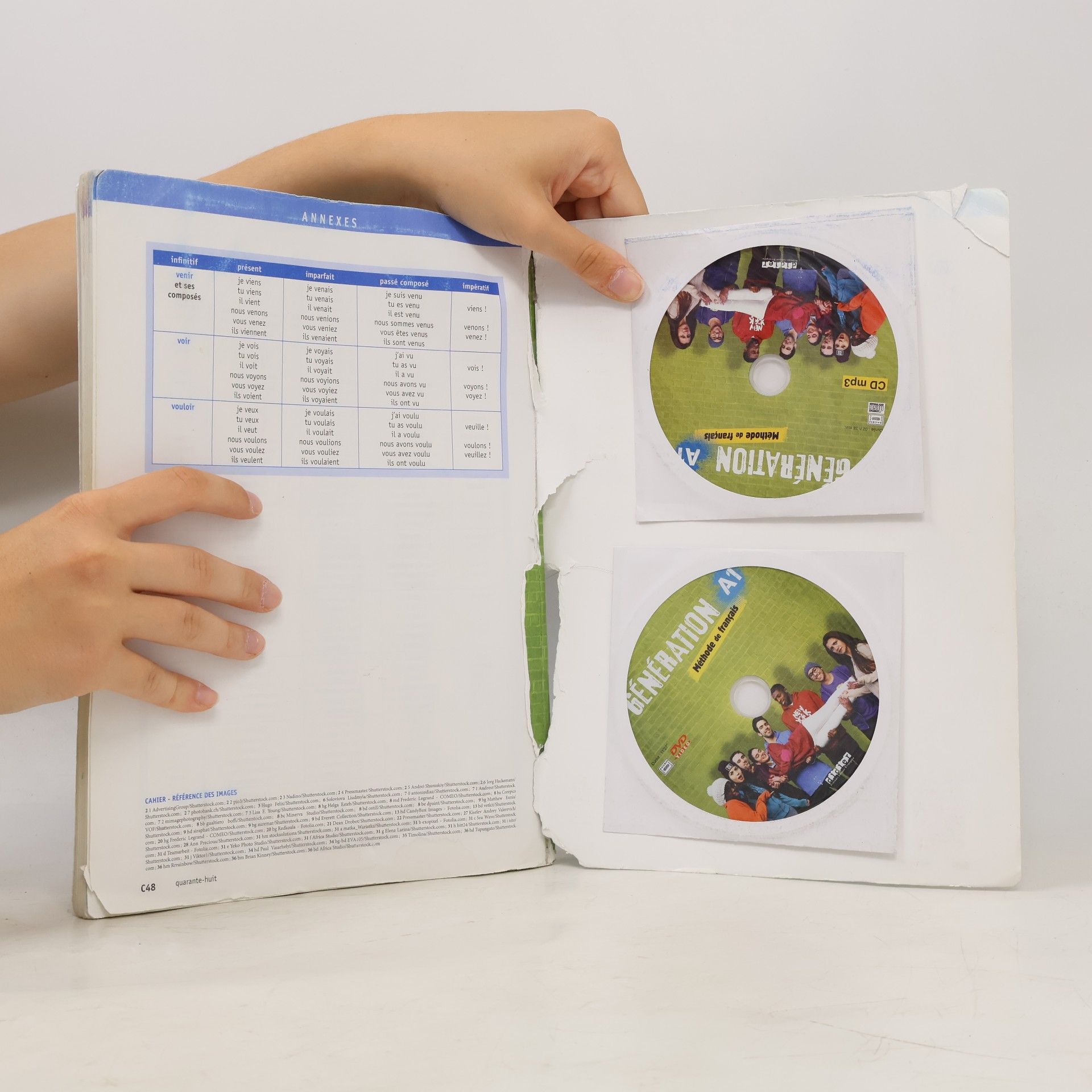 Cocton Marie-Noëlle Génération A1 : méthode de français : livre + cahier