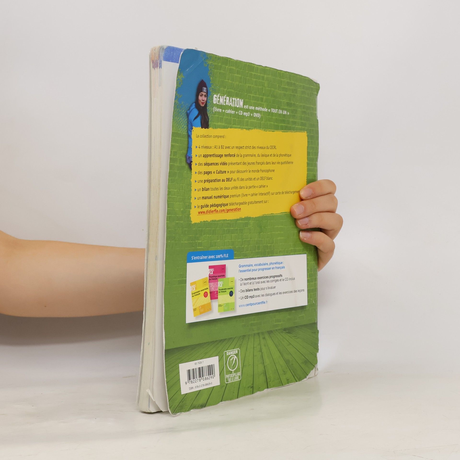 Cocton Marie-Noëlle Génération A1 : méthode de français : livre + cahier