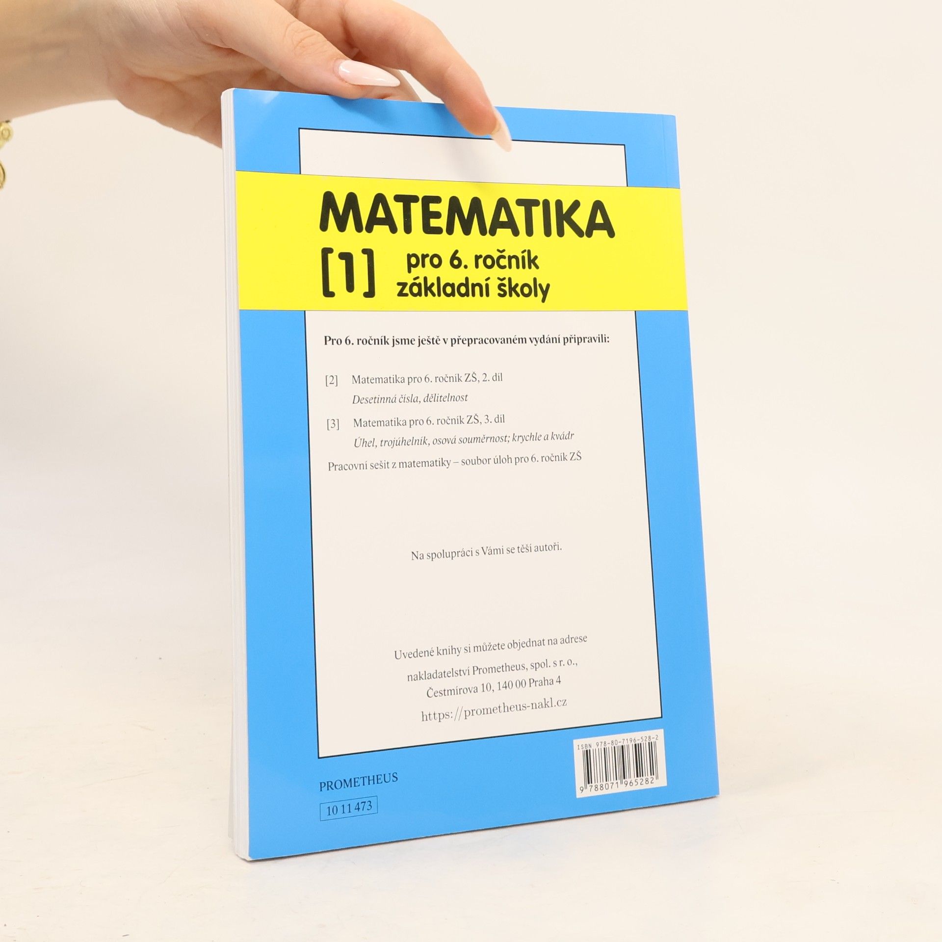 Oldřich Odvárko Matematika pro 6. roč. ZŠ - 1.díl (Opakování z aritmetiky a geometrie) - 4. vydání