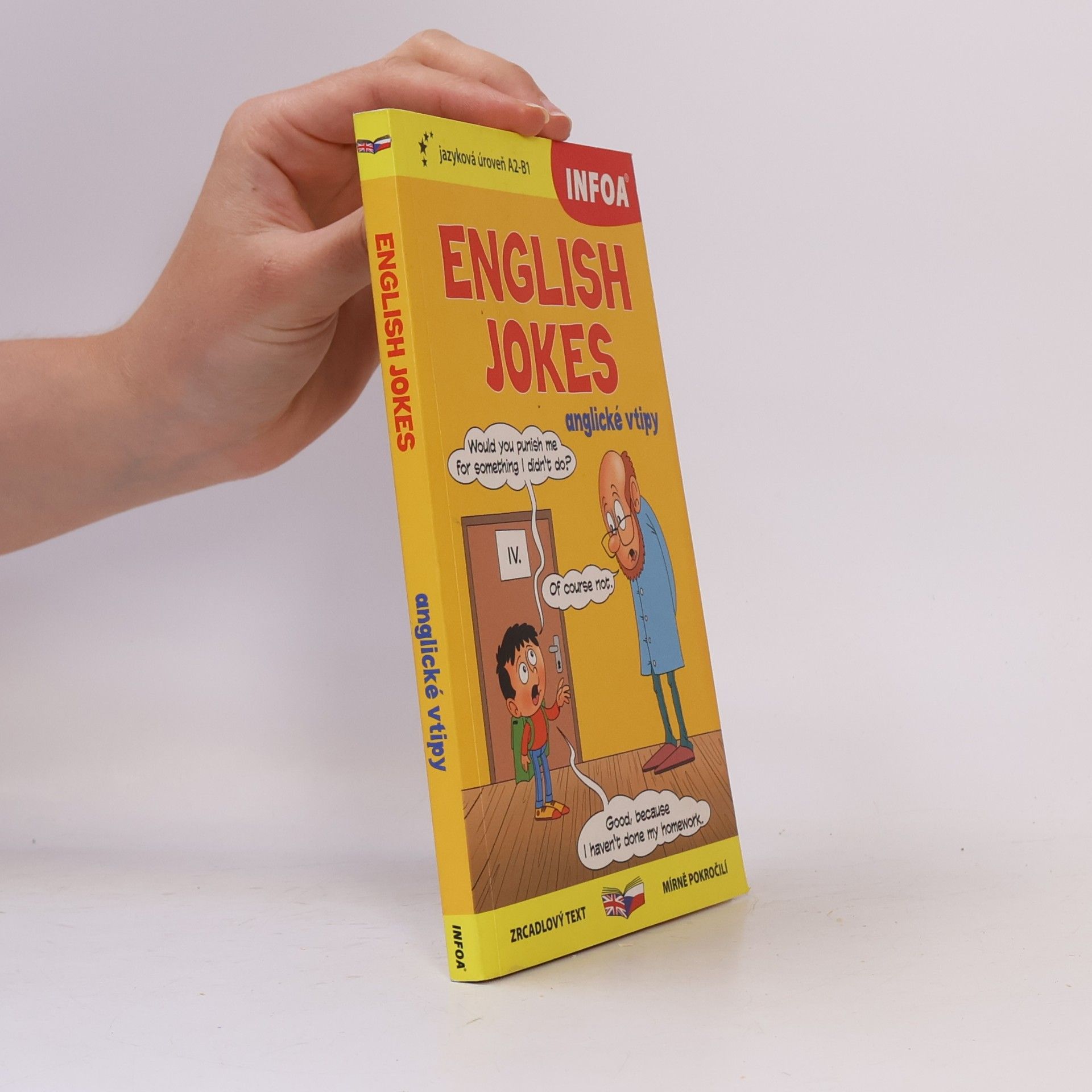 Nick Gerrard English jokes, Anglické vtipy