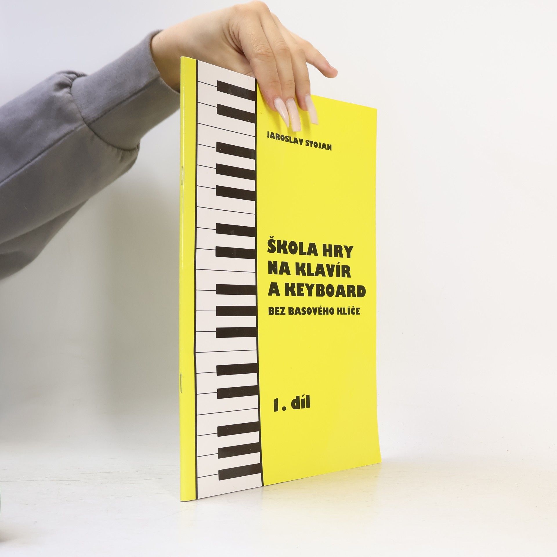 Škola hry na klavír a keyboard bez basového klíče. 1. díl