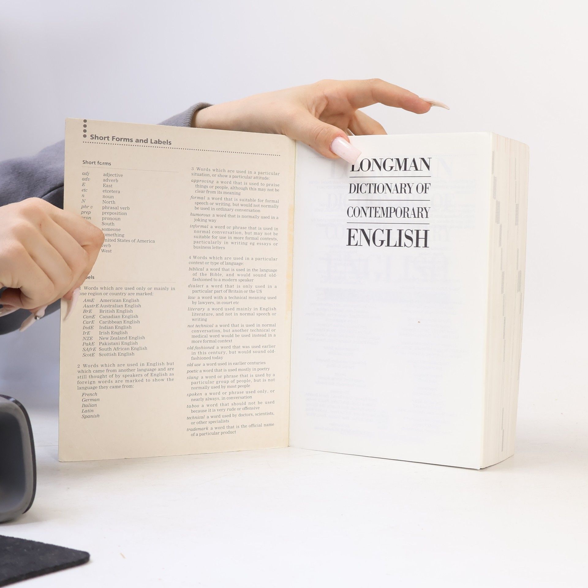 Various authors Longman Dictionary of Contemporary English
