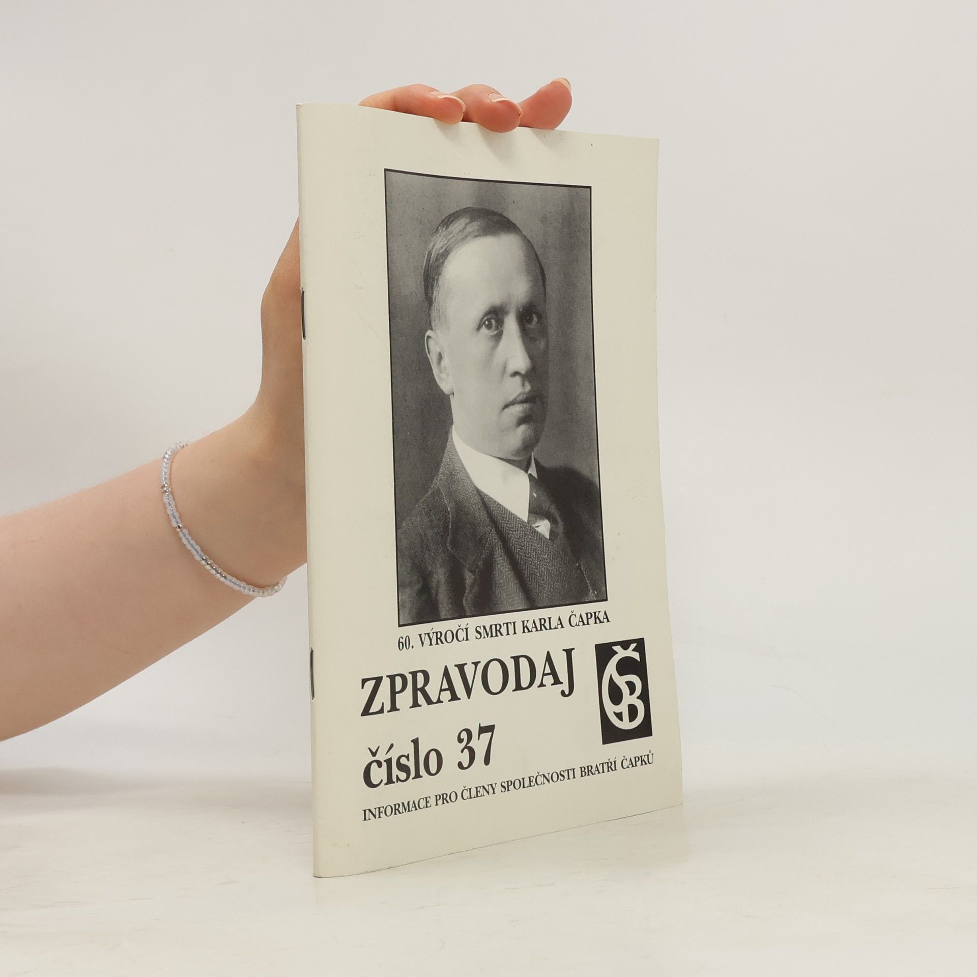 Autorenkollektiv Zpravodaj společnosti bratří Čapků č.37