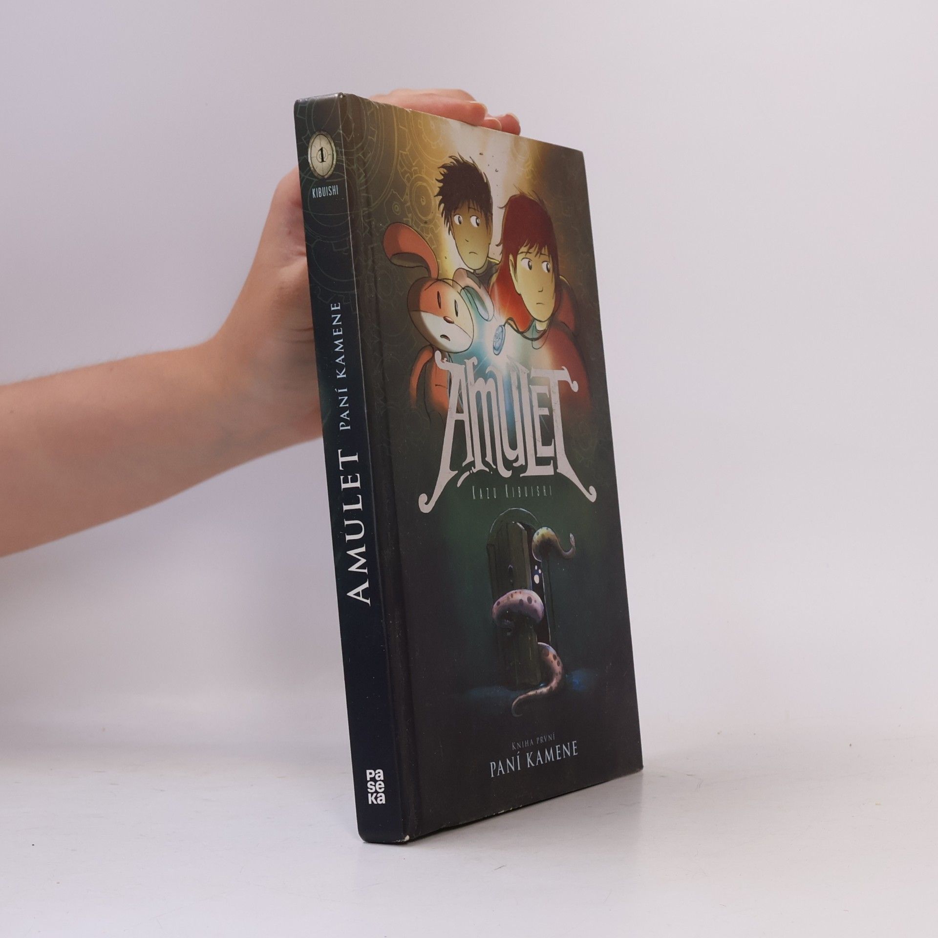 Kazu Kibuishi Paní kamene. Amulet. Kniha první