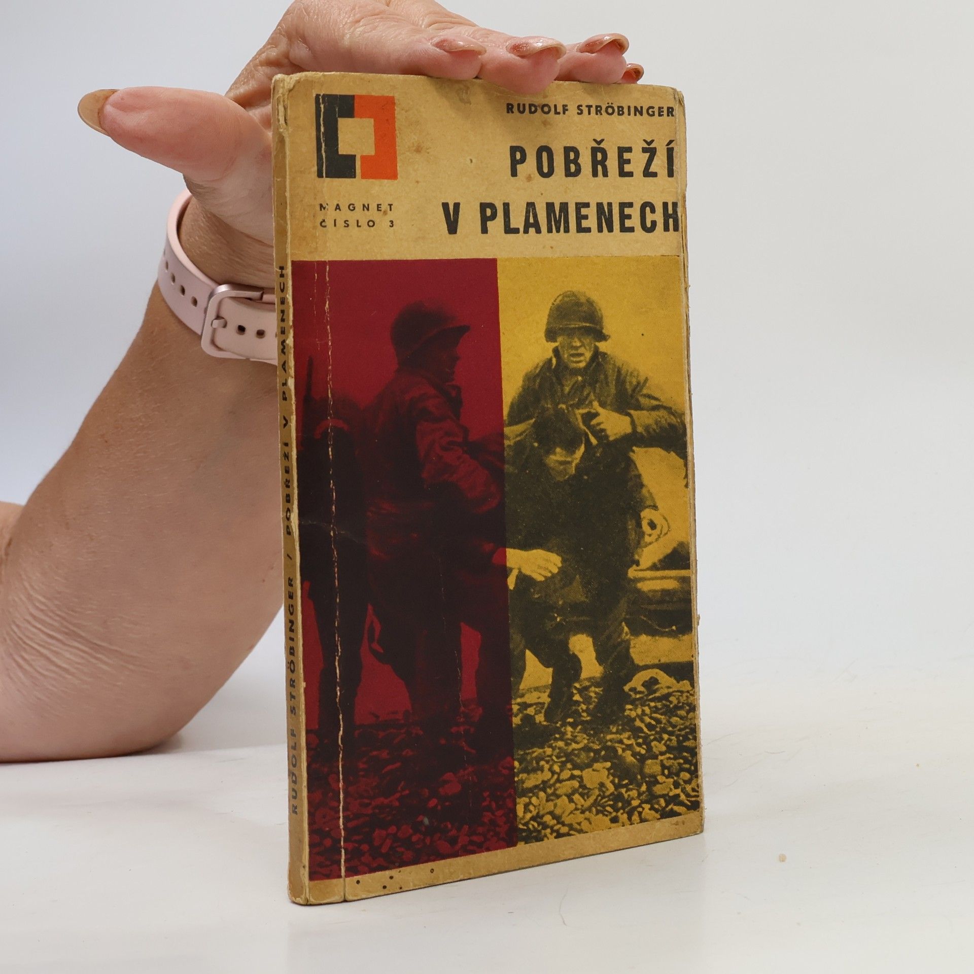 Rudolf Ströbinger Pobřeží v plamenech