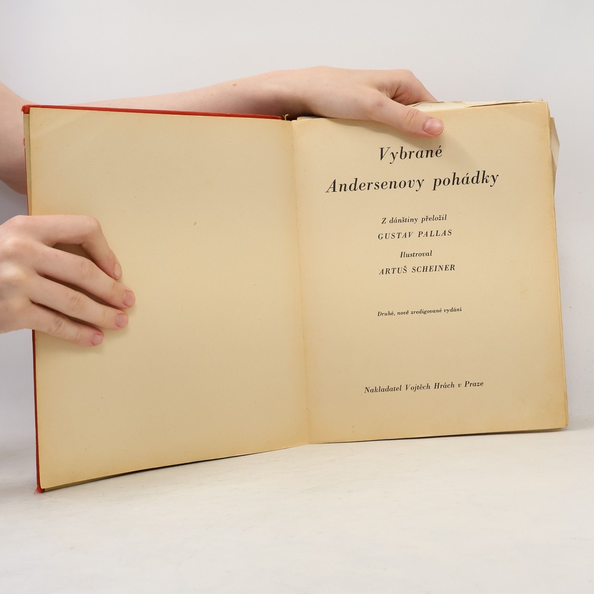 Hans Christian Andersen Vybrané Andersenovy pohádky