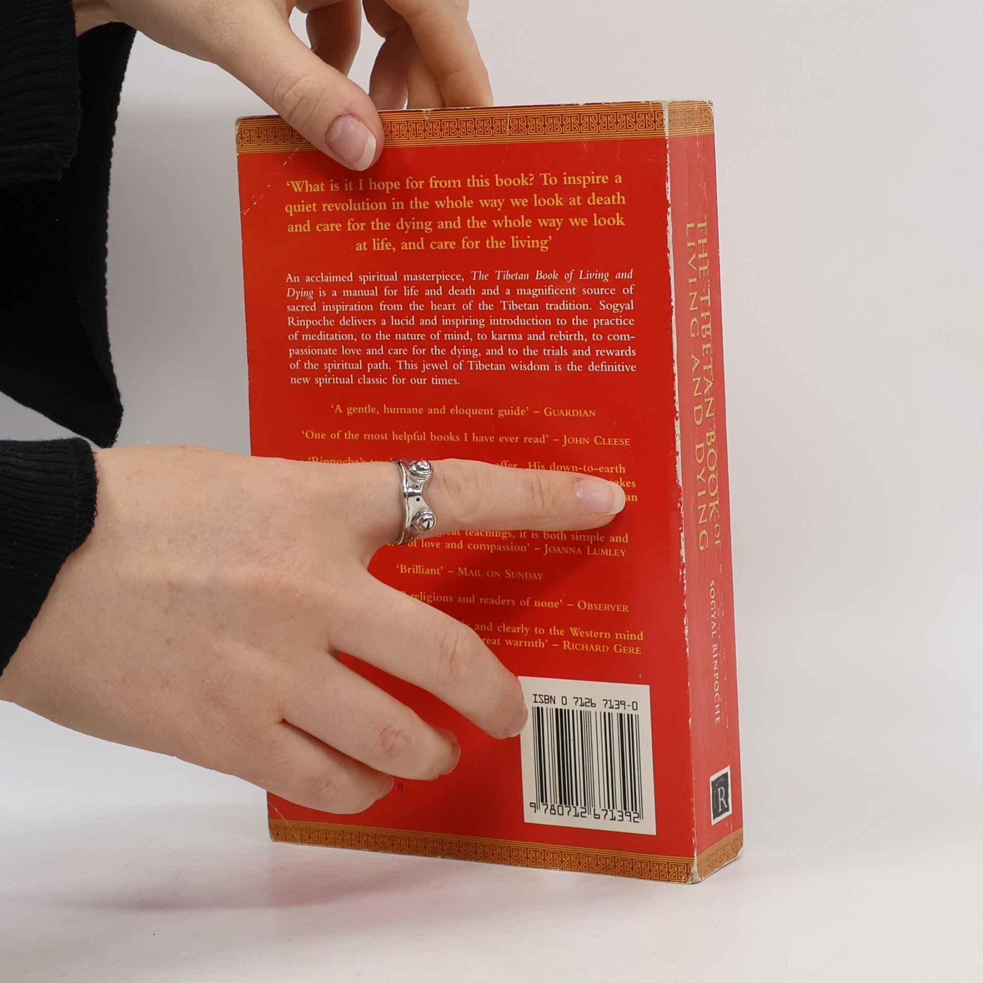 Sogyal Rinpoche The Tibetan Book of Living and Dying