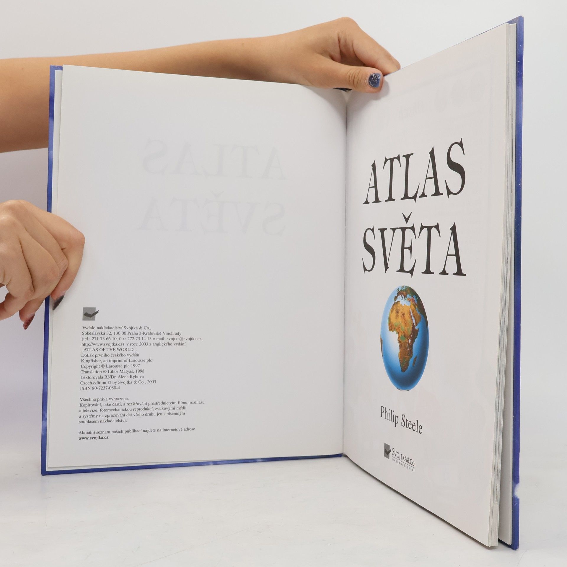 Philip Steele Atlas světa