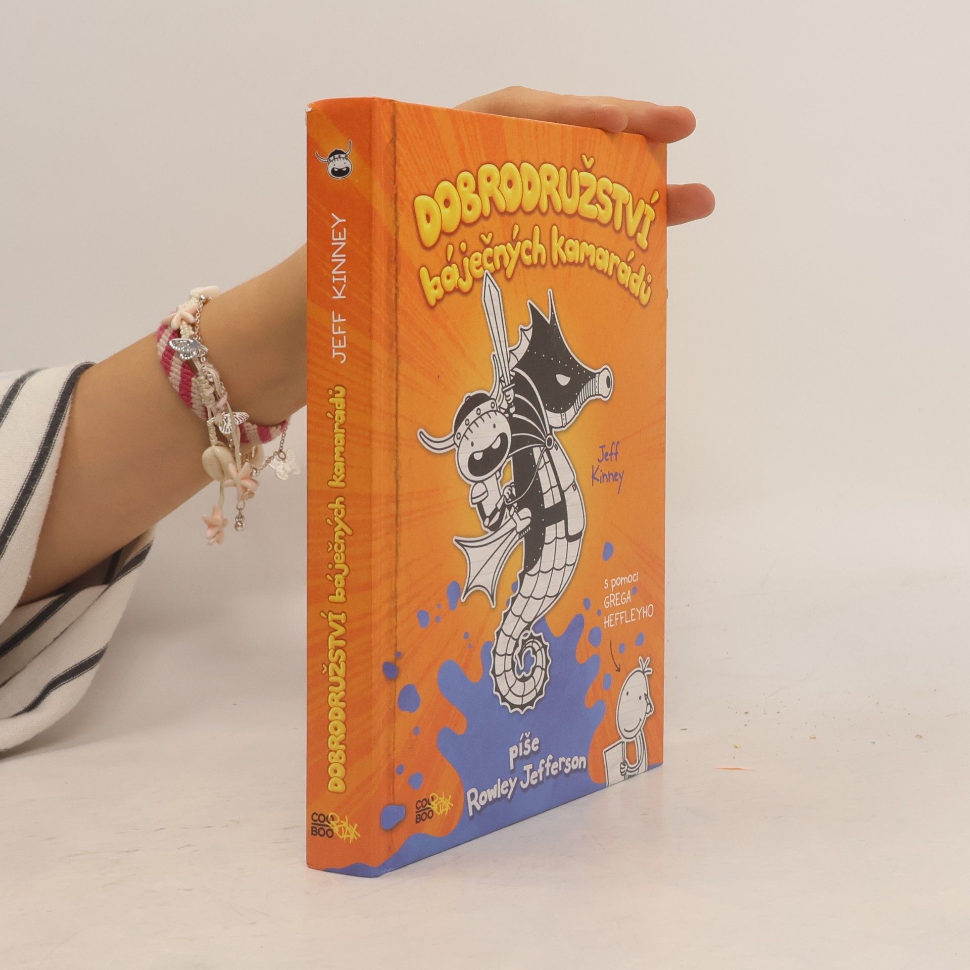 Jeff Kinney Dobrodružství báječných kamarádů. Píše Rowley Jefferson