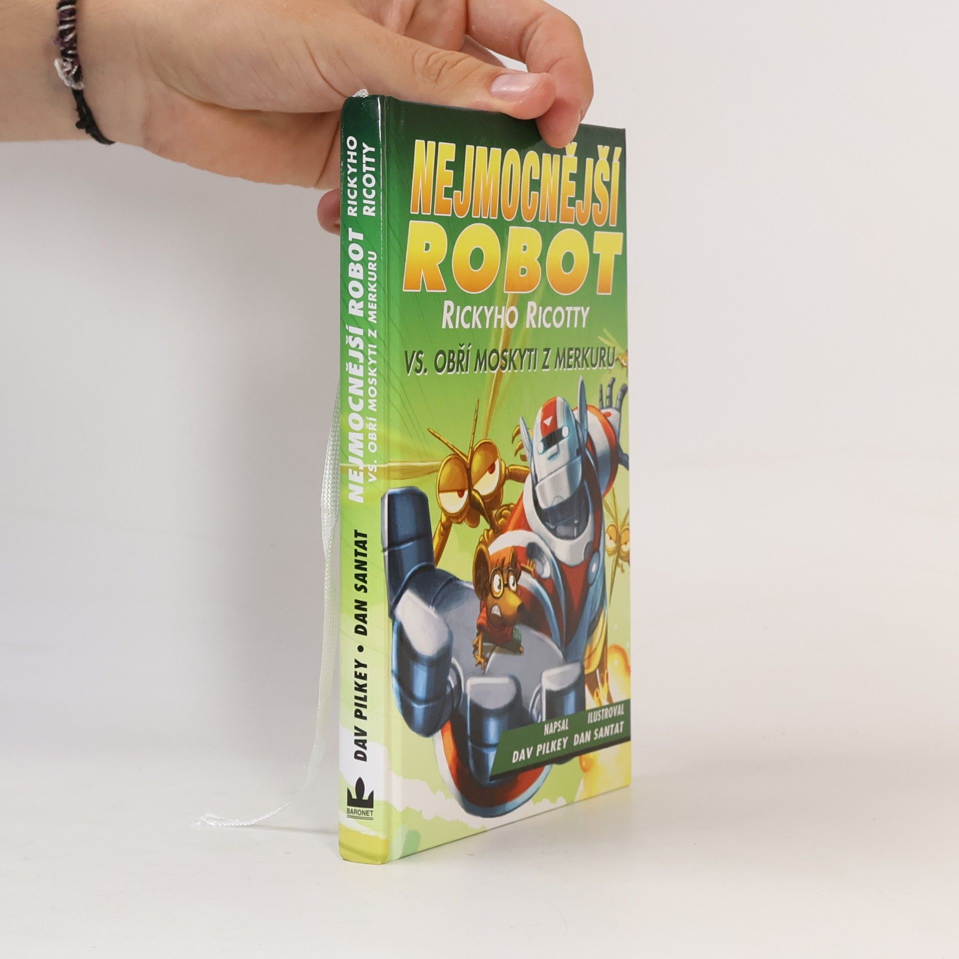 Dav Pilkey Nejmocnější robot Rickyho Ricotty vs. obří moskyti z Merkuru