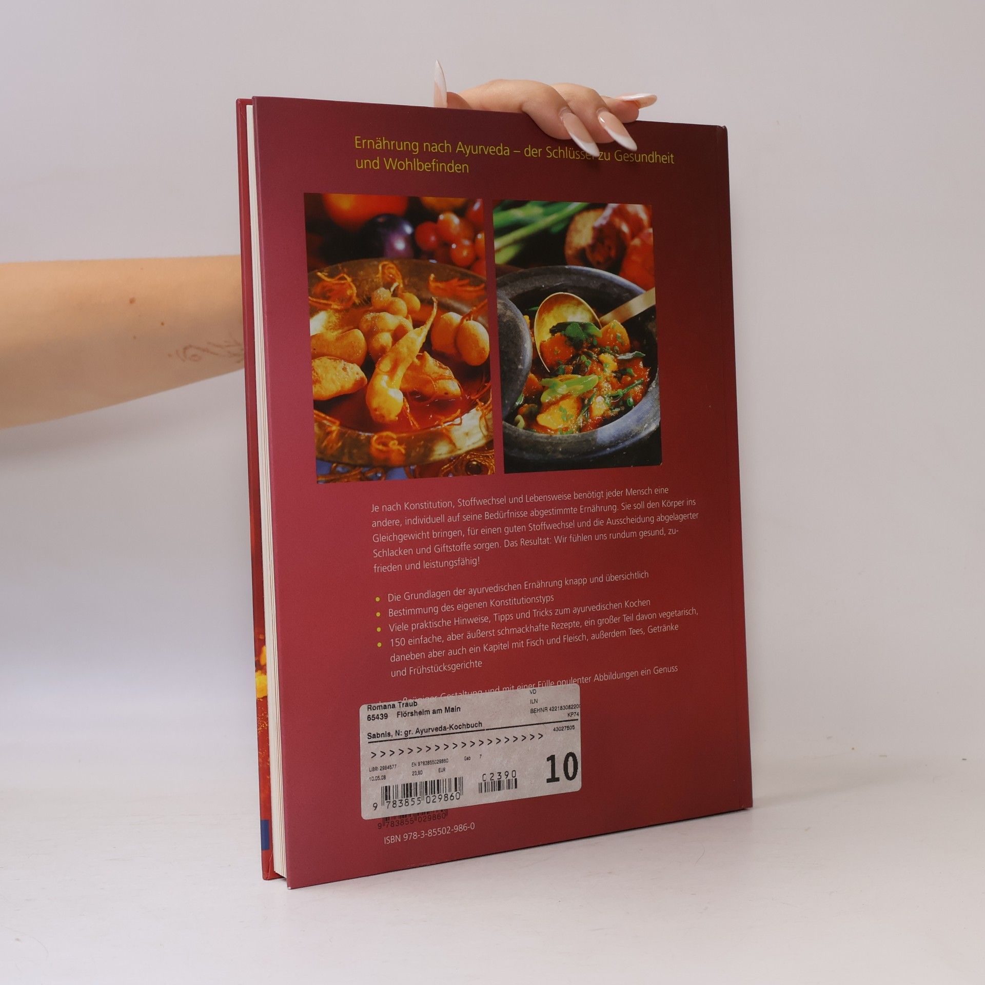 Nicky Sitaram Sabnis Das grosse Ayurveda-Kochbuch