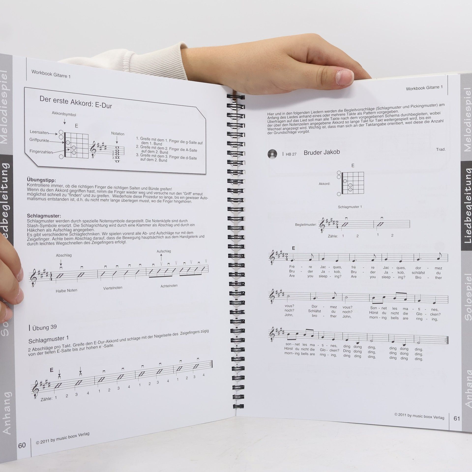 Josef Meier Workbook Gitarre Band 1: Ein Gitarrenkurs für Einsteiger