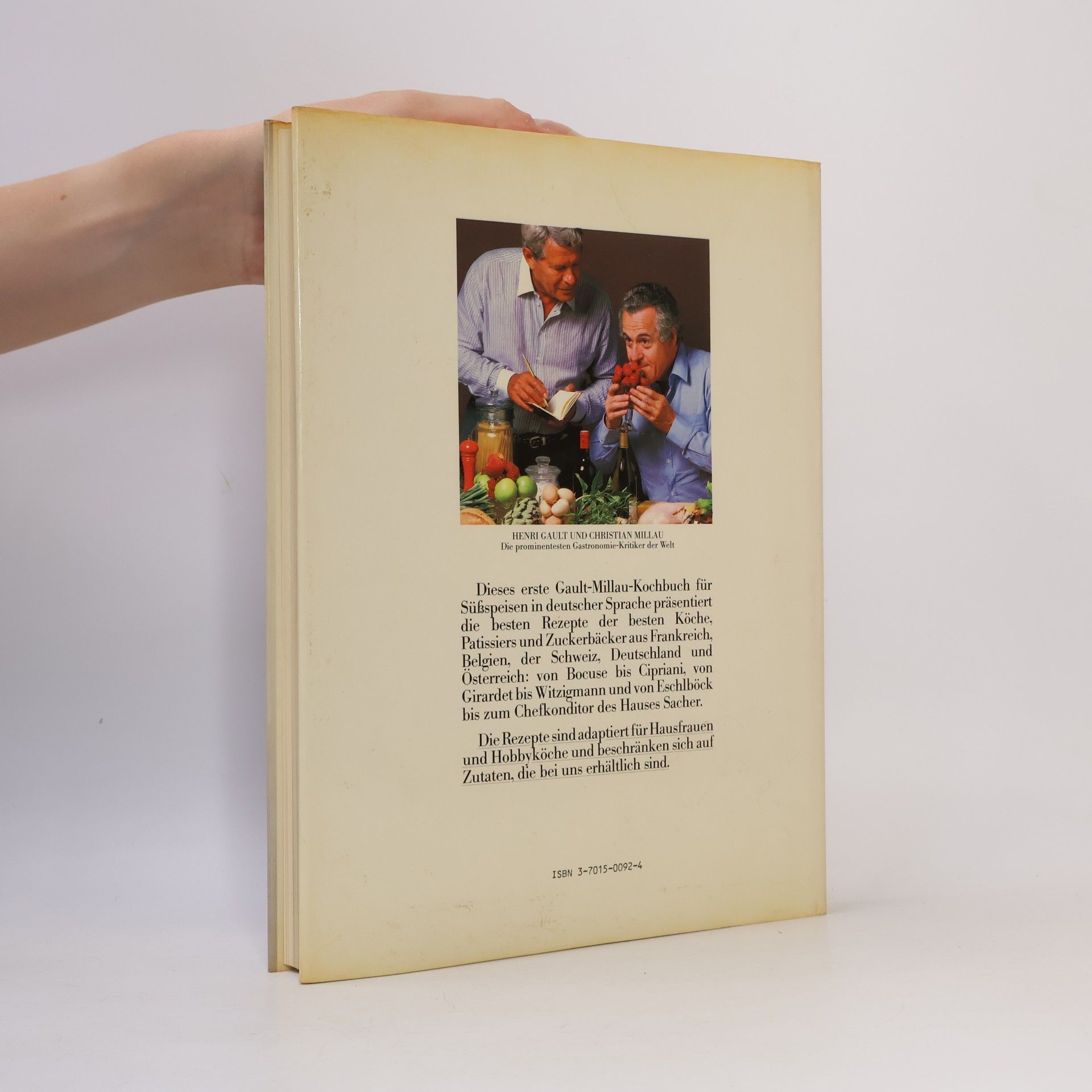 Henri Gault Gault Millau: Patisserie