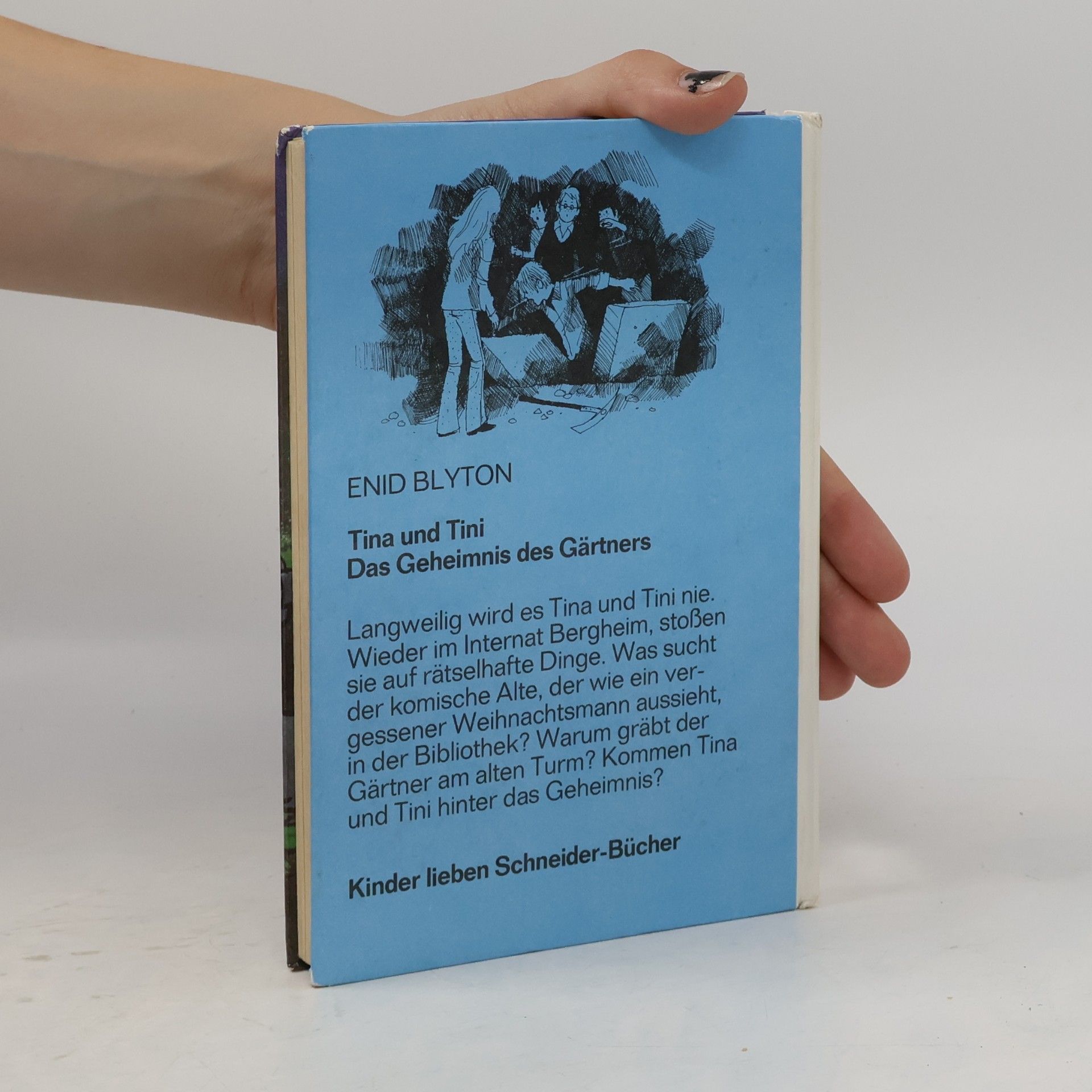 Enid Blyton Tina und Tini - Das Geheimnis des Gärtners