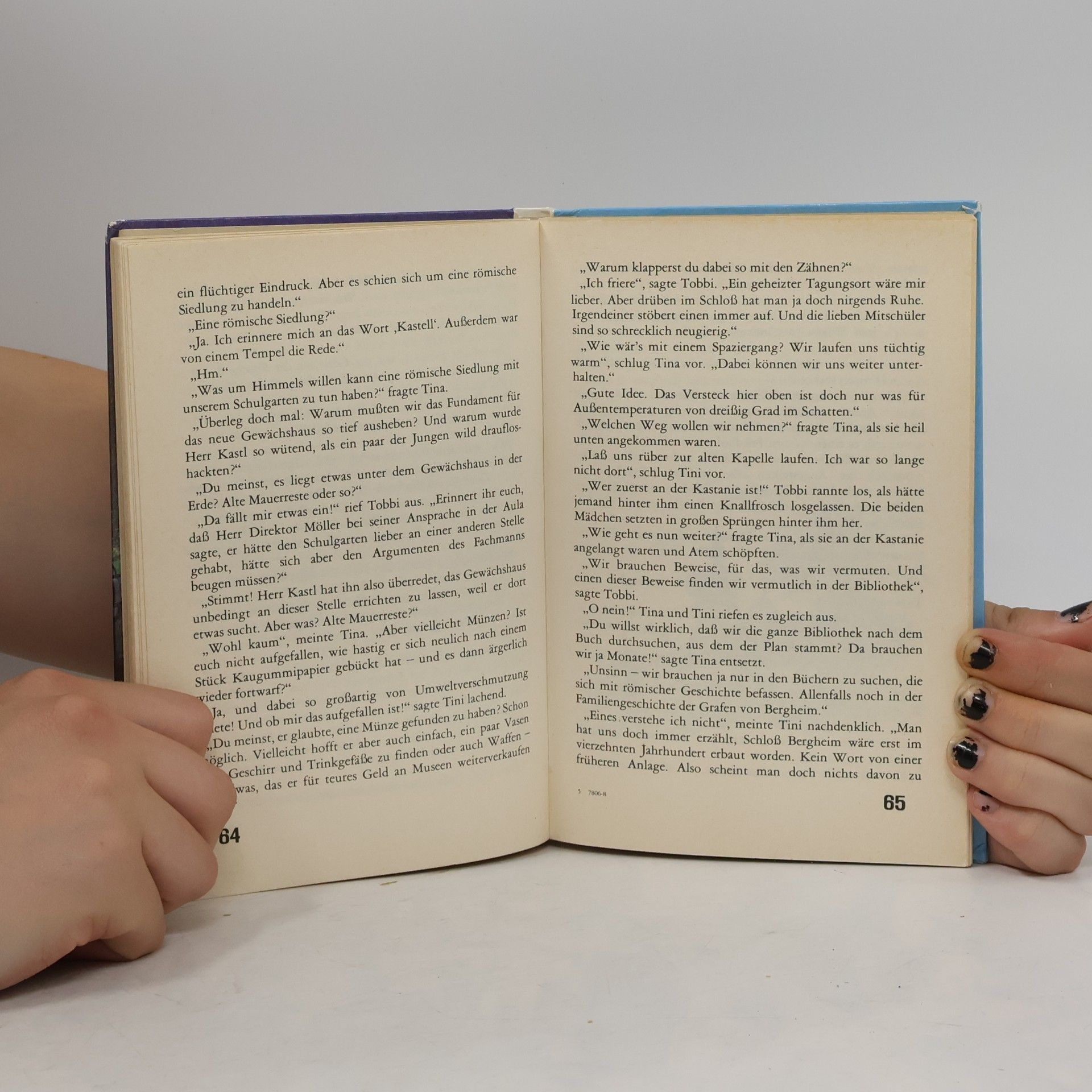 Enid Blyton Tina und Tini - Das Geheimnis des Gärtners