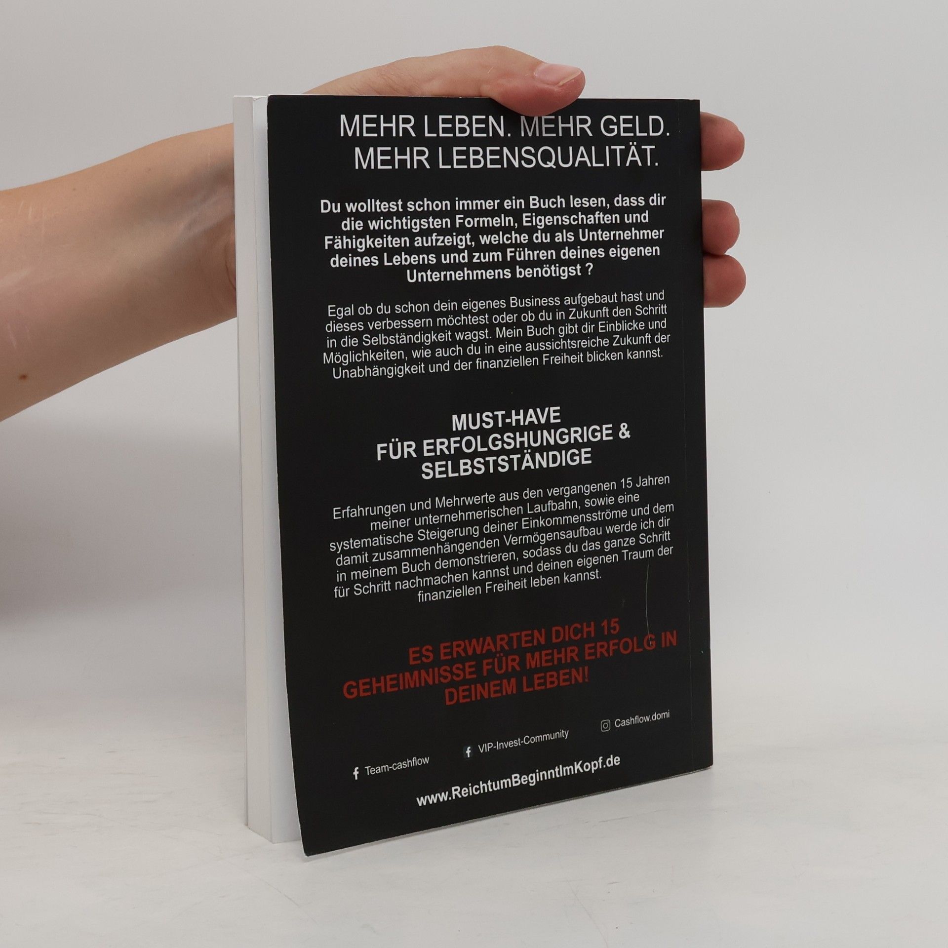 Dominik Kassel Reichtum beginnt im Kopf