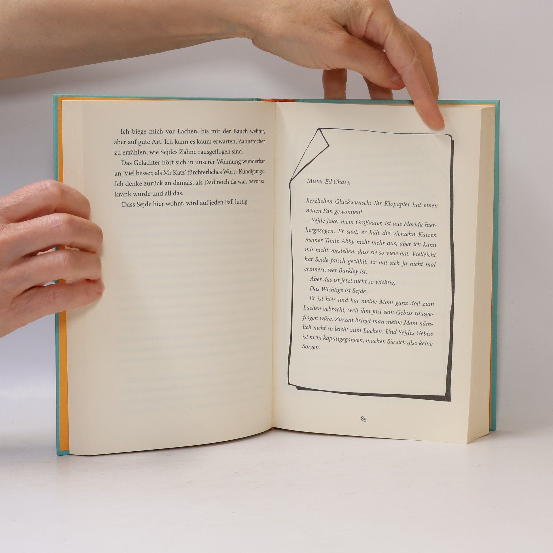 Donna Gephart Tod durch Klopapier