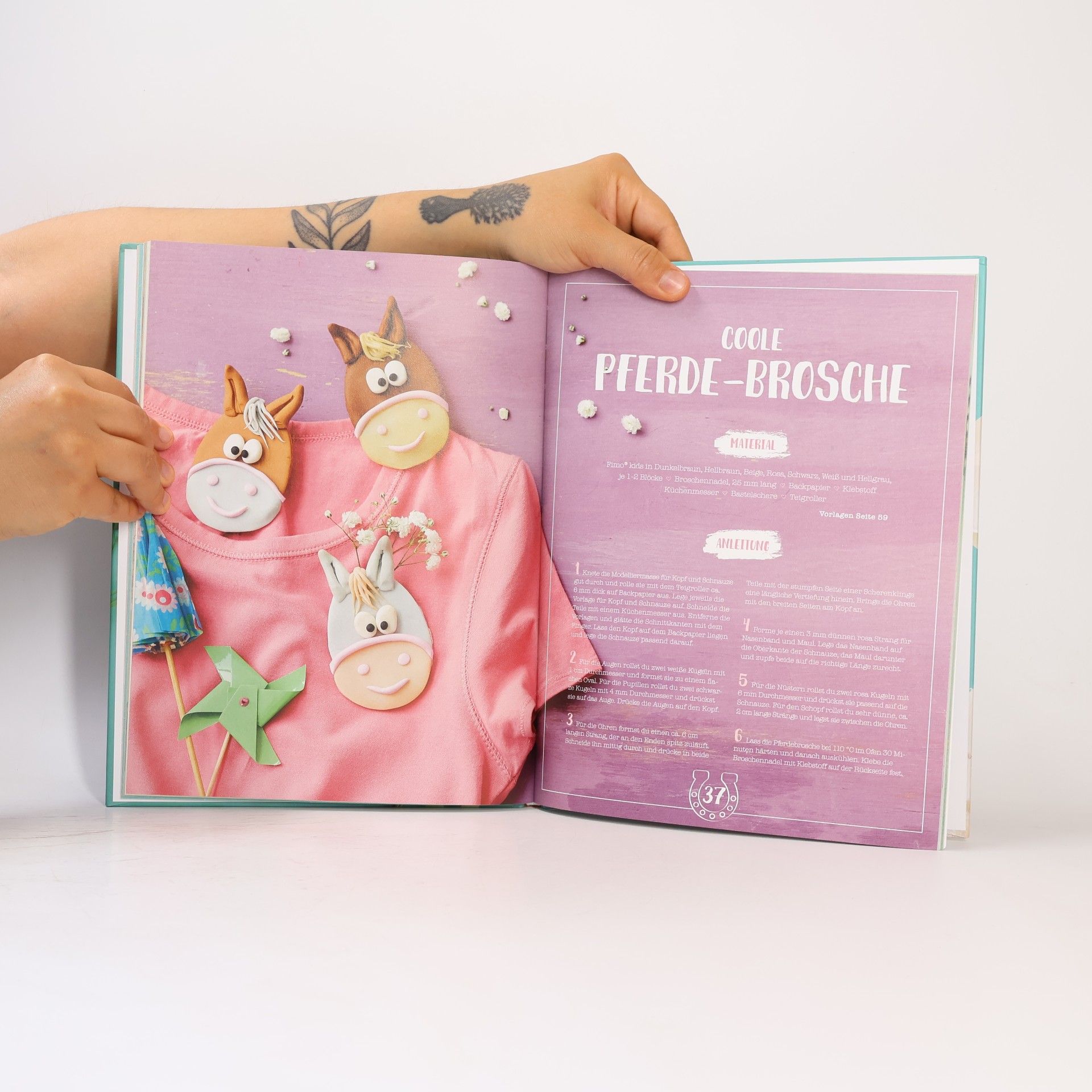 Pia Deges Das Pferde-Bastelbuch