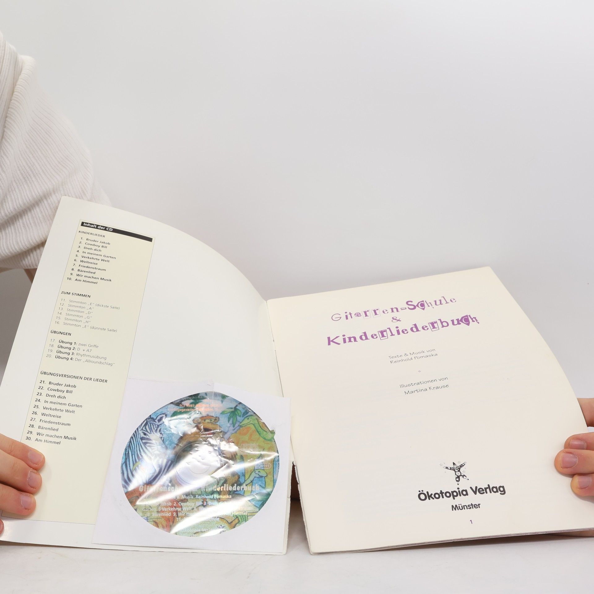 Reinhold Pomaska Gitarren-Schule & Kinderliederbuch