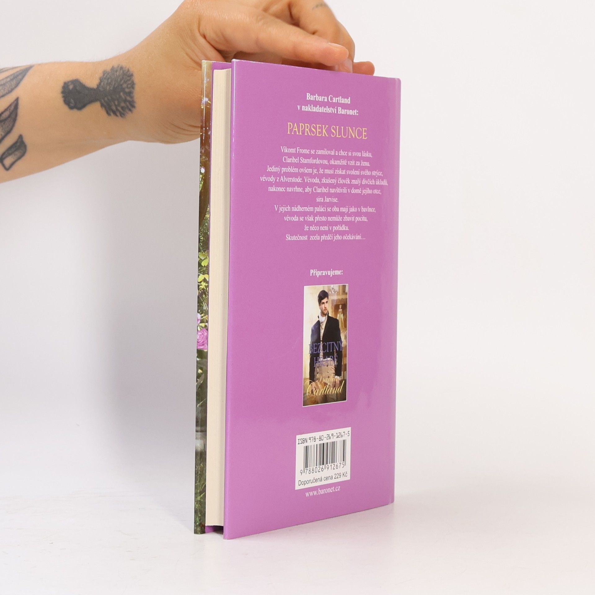 Barbara Cartland Paprsek slunce
