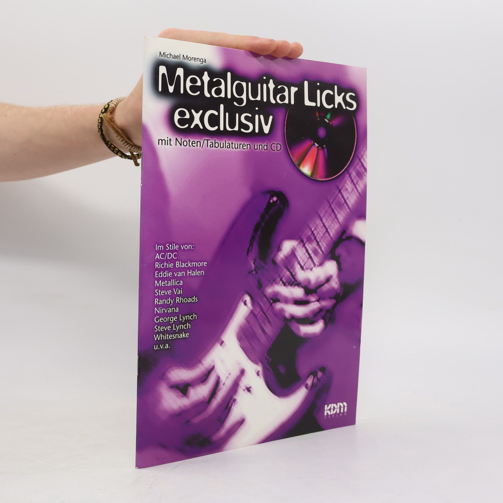 Michael Morenga Metalguitar Licks exclusiv mit Noten/Tabolatural