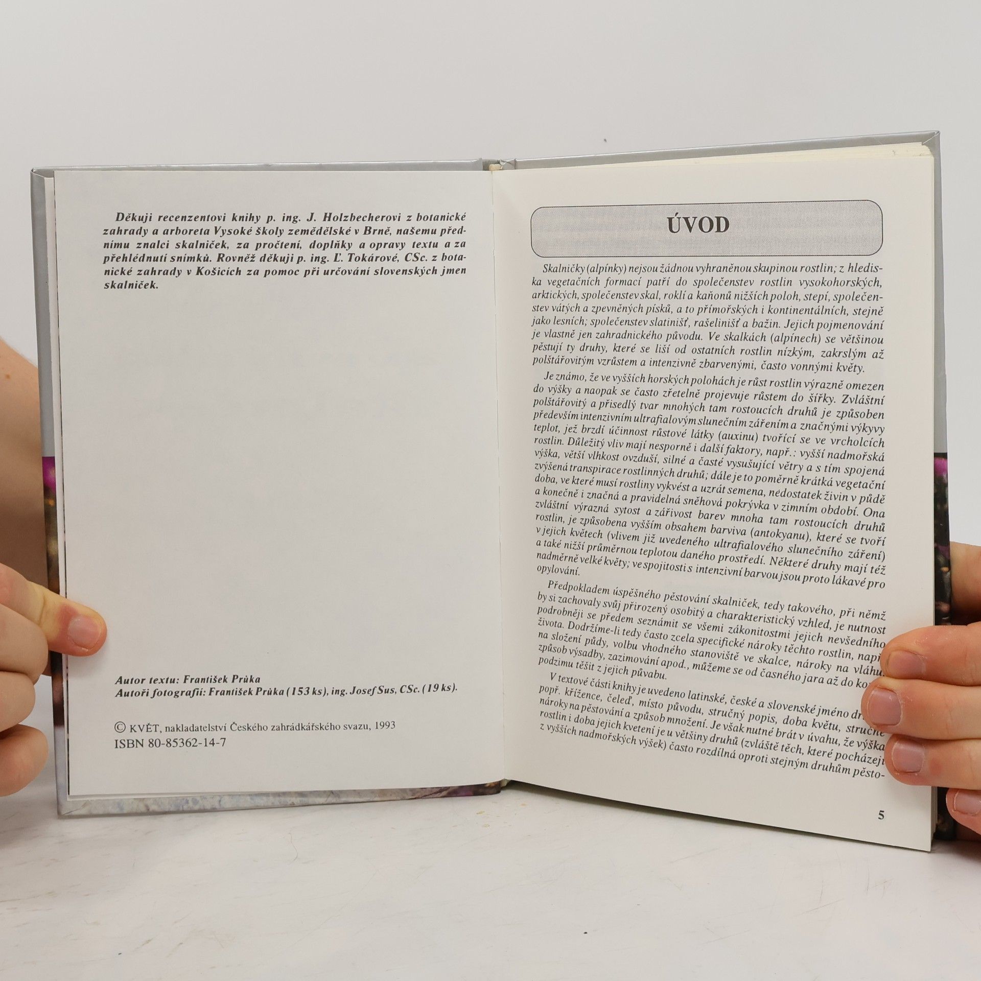 František Průka Barevný atlas skalniček