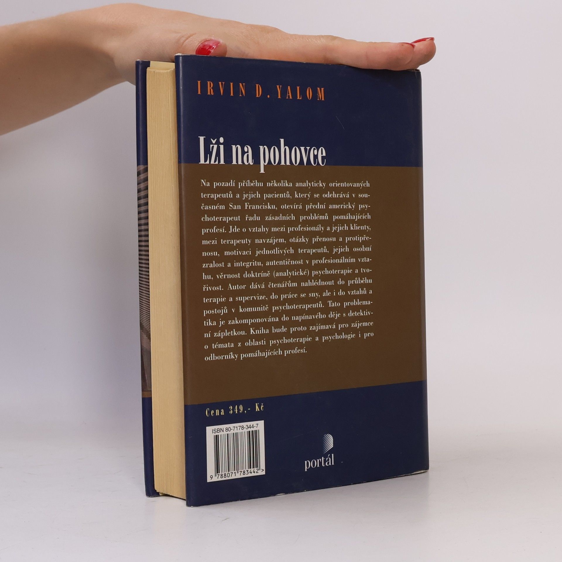 Irvin Yalom Lži na pohovce