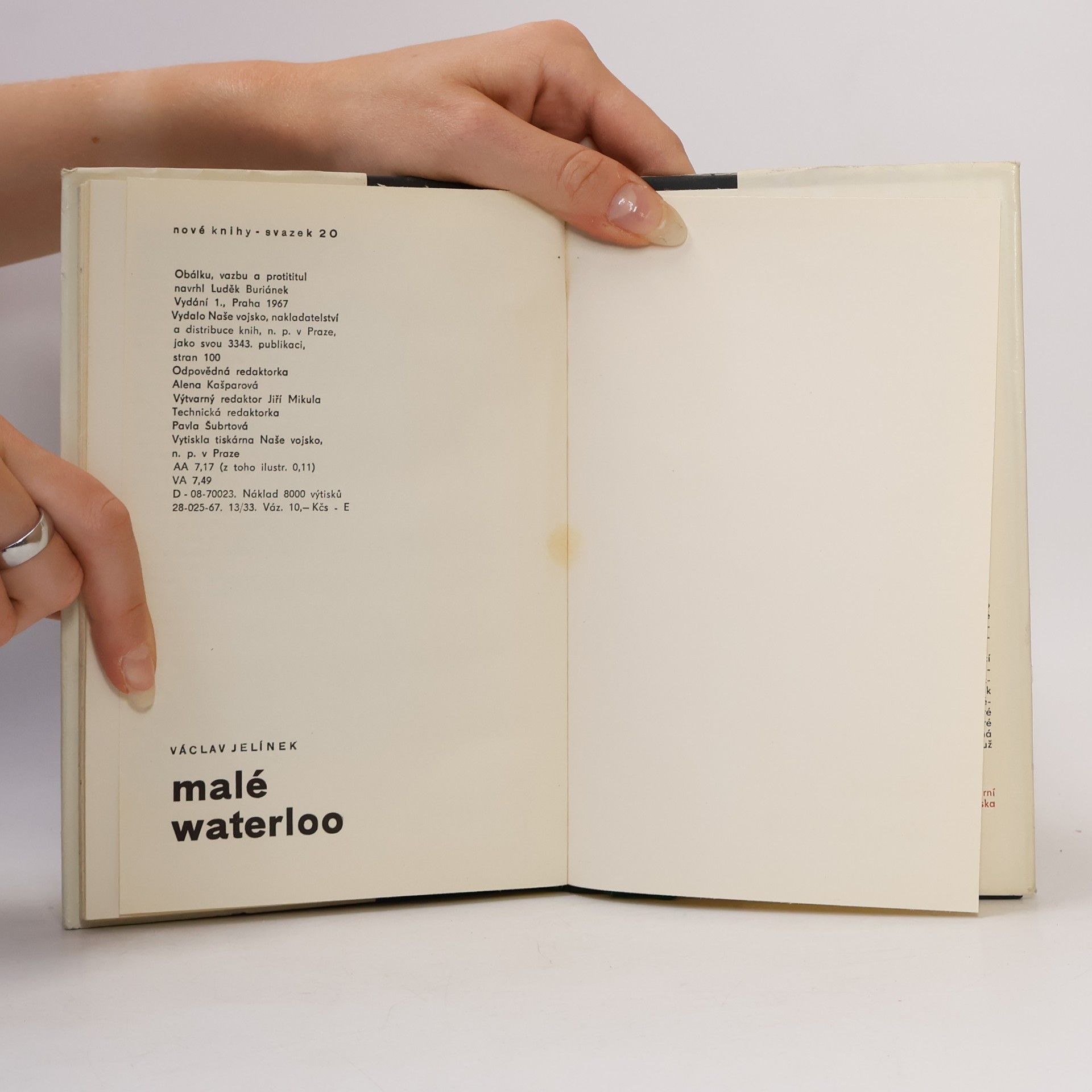 Václav Jelínek Malé Waterloo