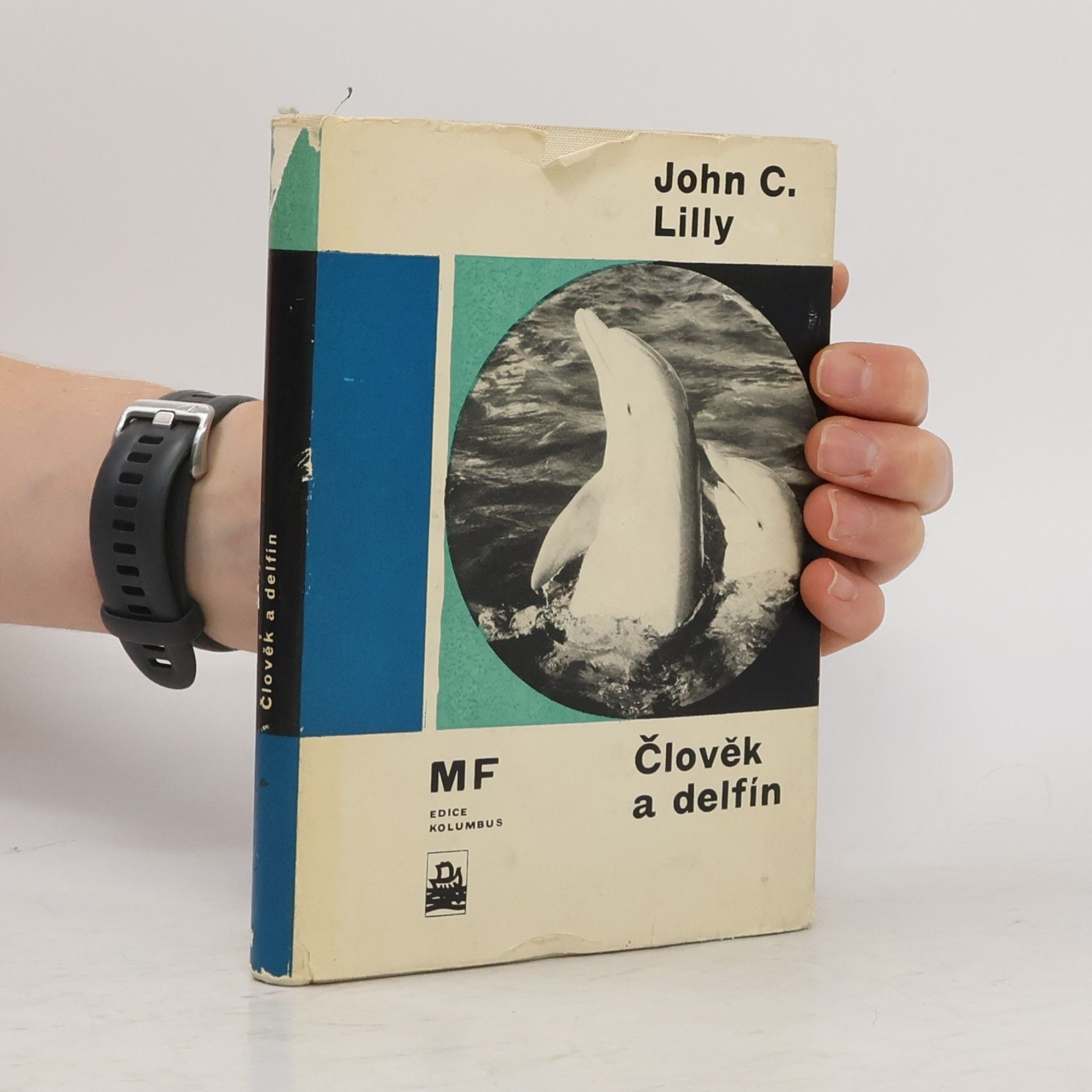 John Cunningham Lilly Člověk a delfín