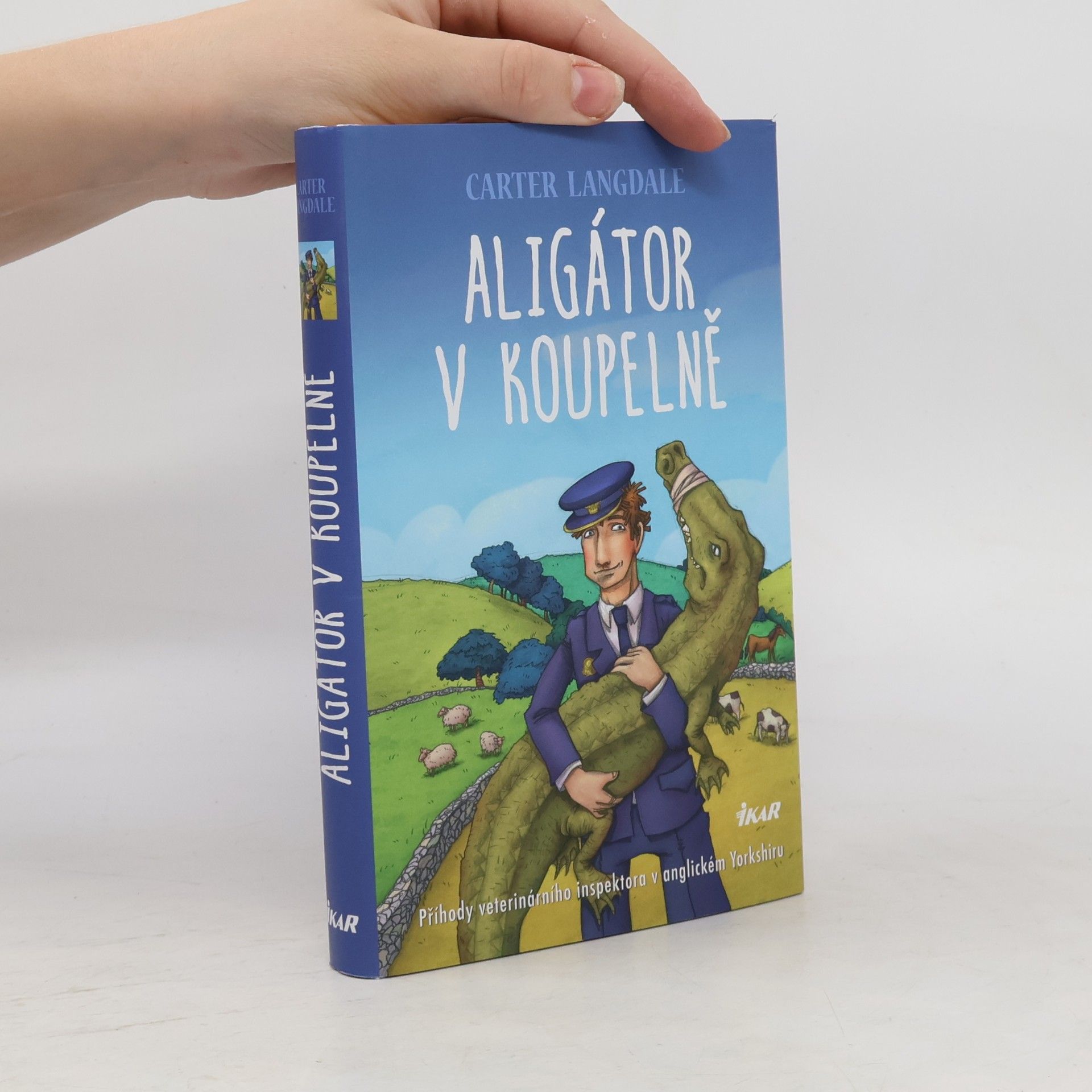 Aligátor v koupelně