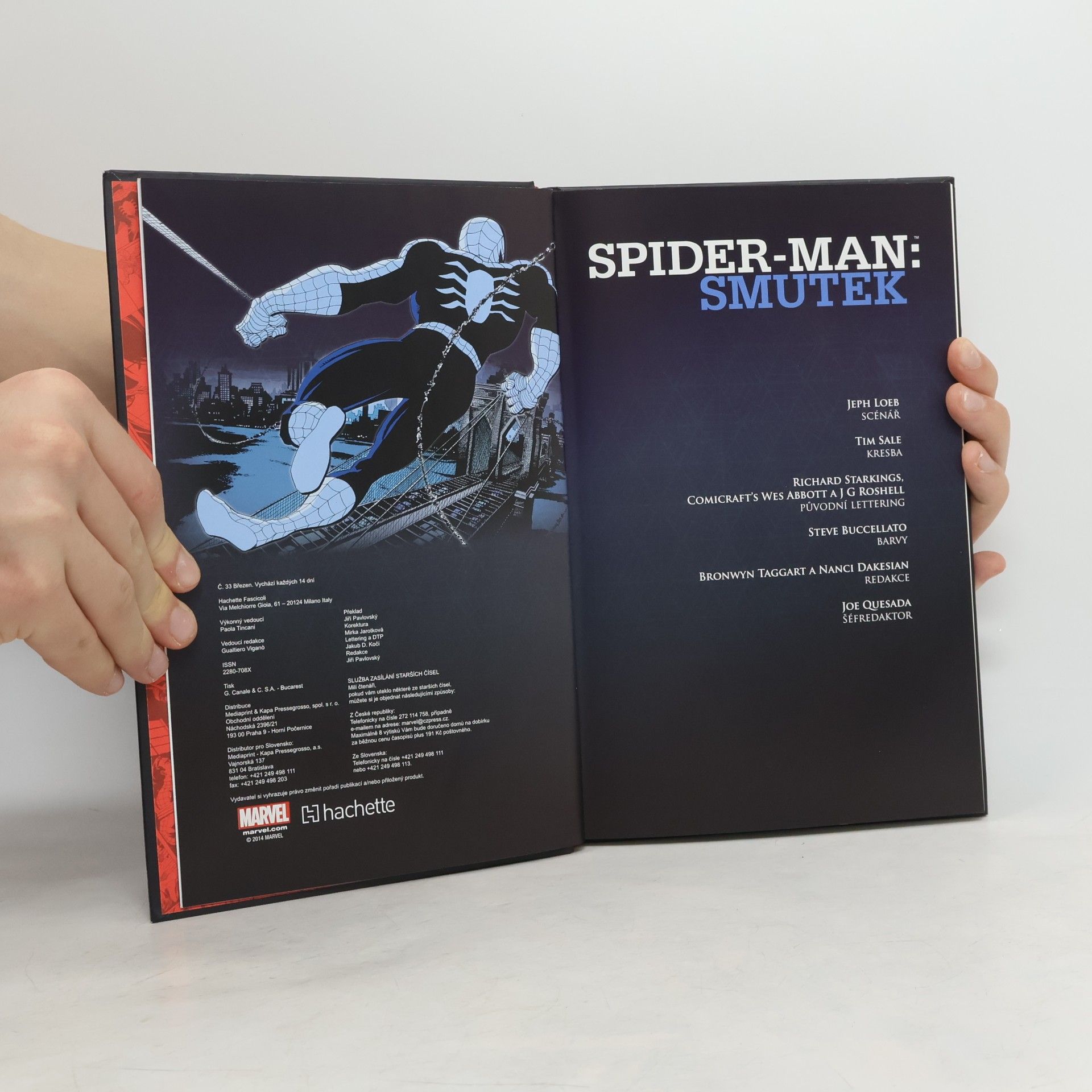 Jeph Loeb Spider-Man. Smutek