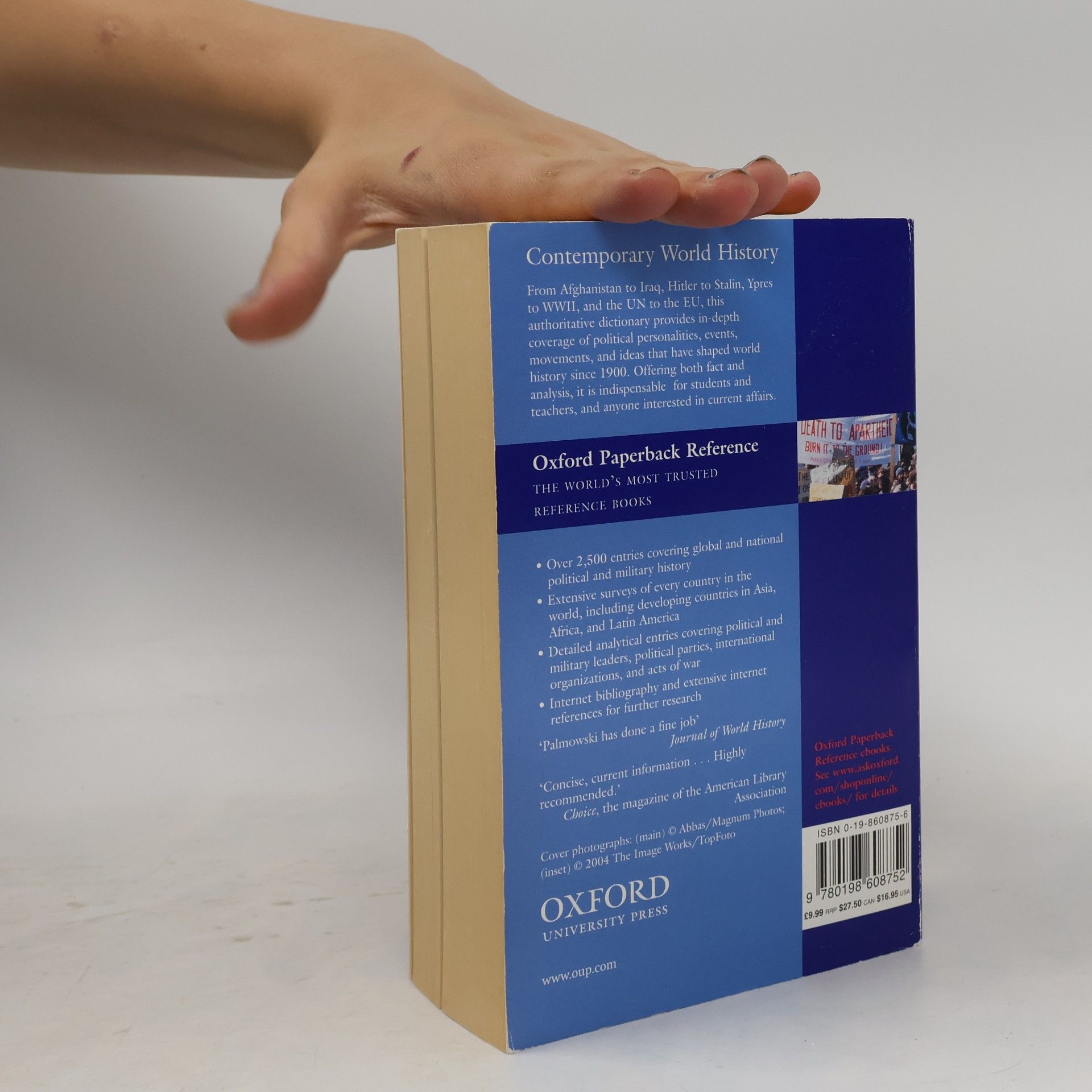 Jan Palmowski A dictionary of contemporary world history: From 1900 to the present day