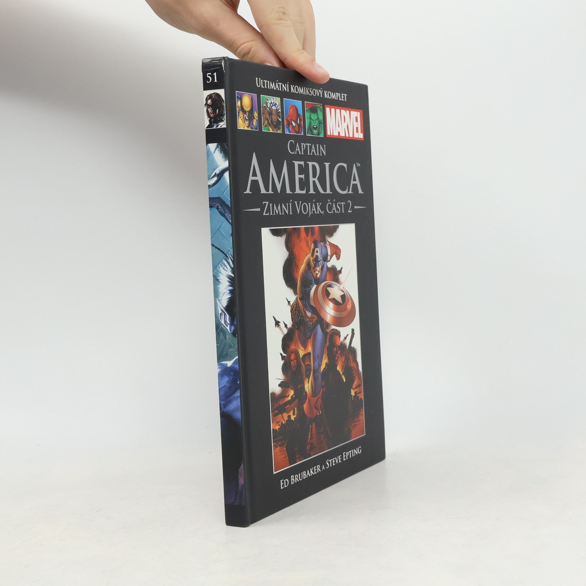 Steve Epting Ultimátní komiksový komplet 51. Captain America. Zimní voják. Část 2