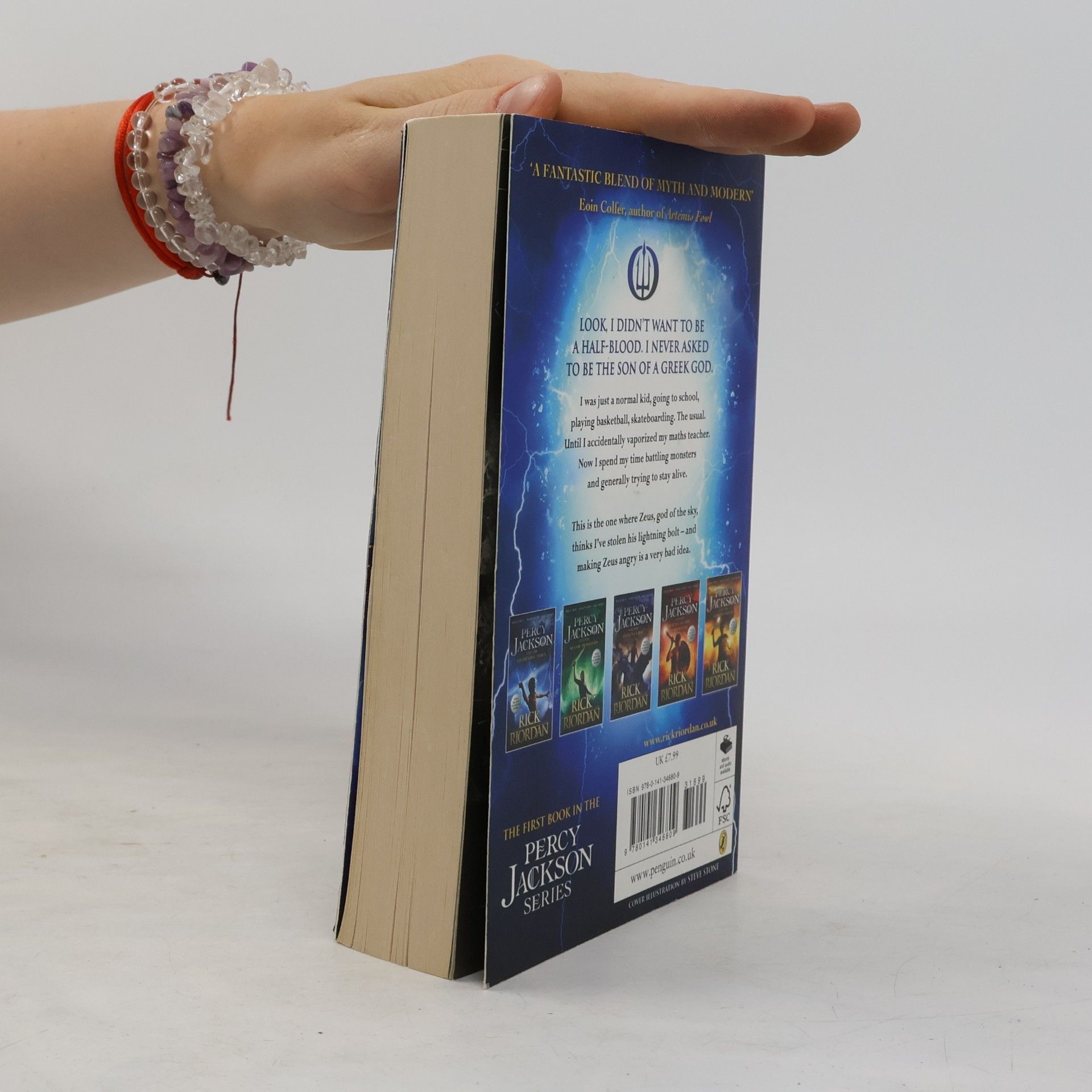 Rick Riordan Percy Jackson and the lightning thief