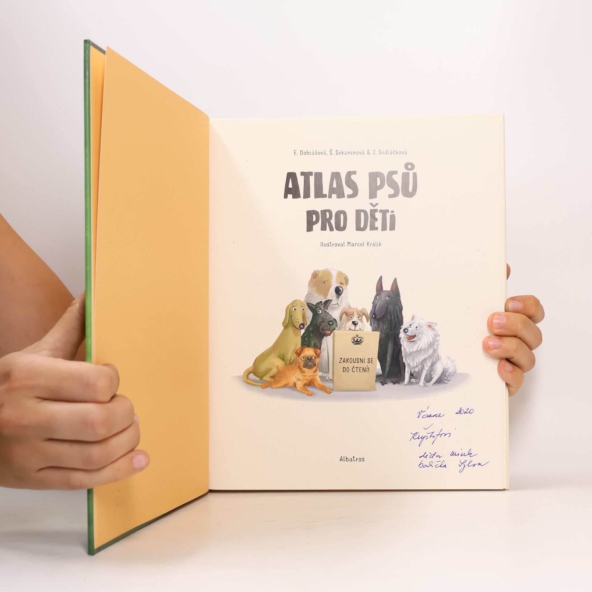 Jana Sedláčková Atlas psů pro děti